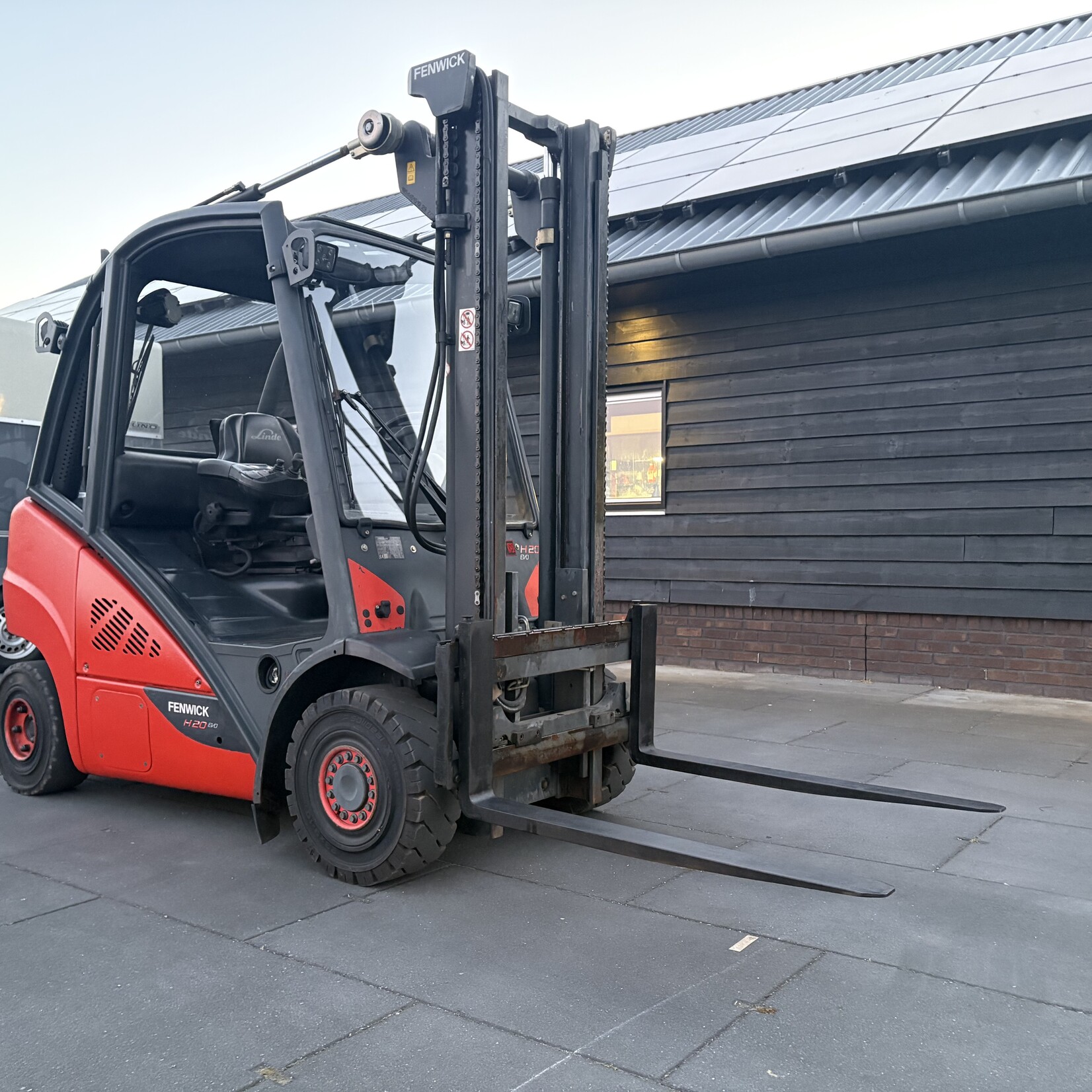 Linde H20D Duplo met Side shift BJ 2015