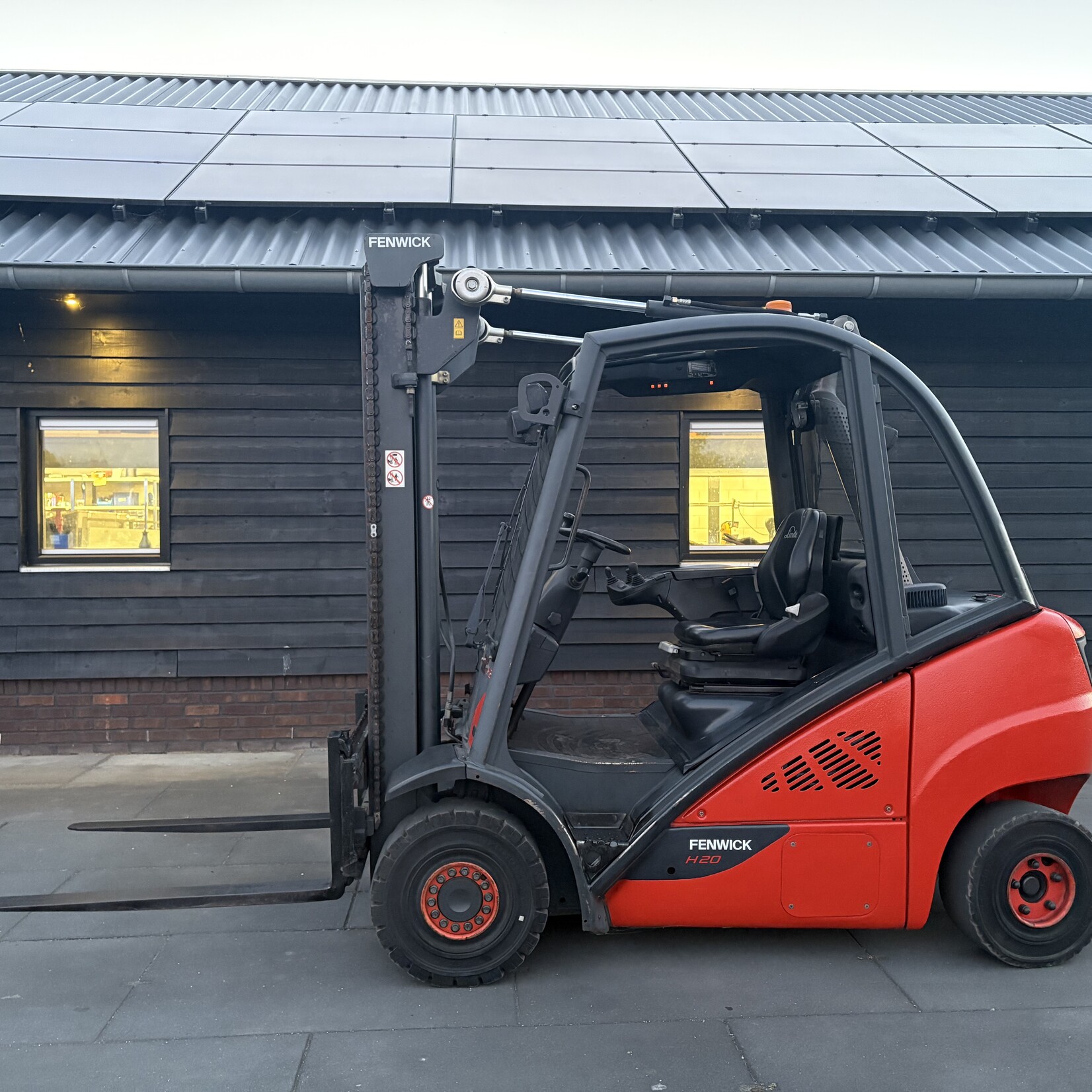 Linde H20D Duplo met Side shift BJ 2015