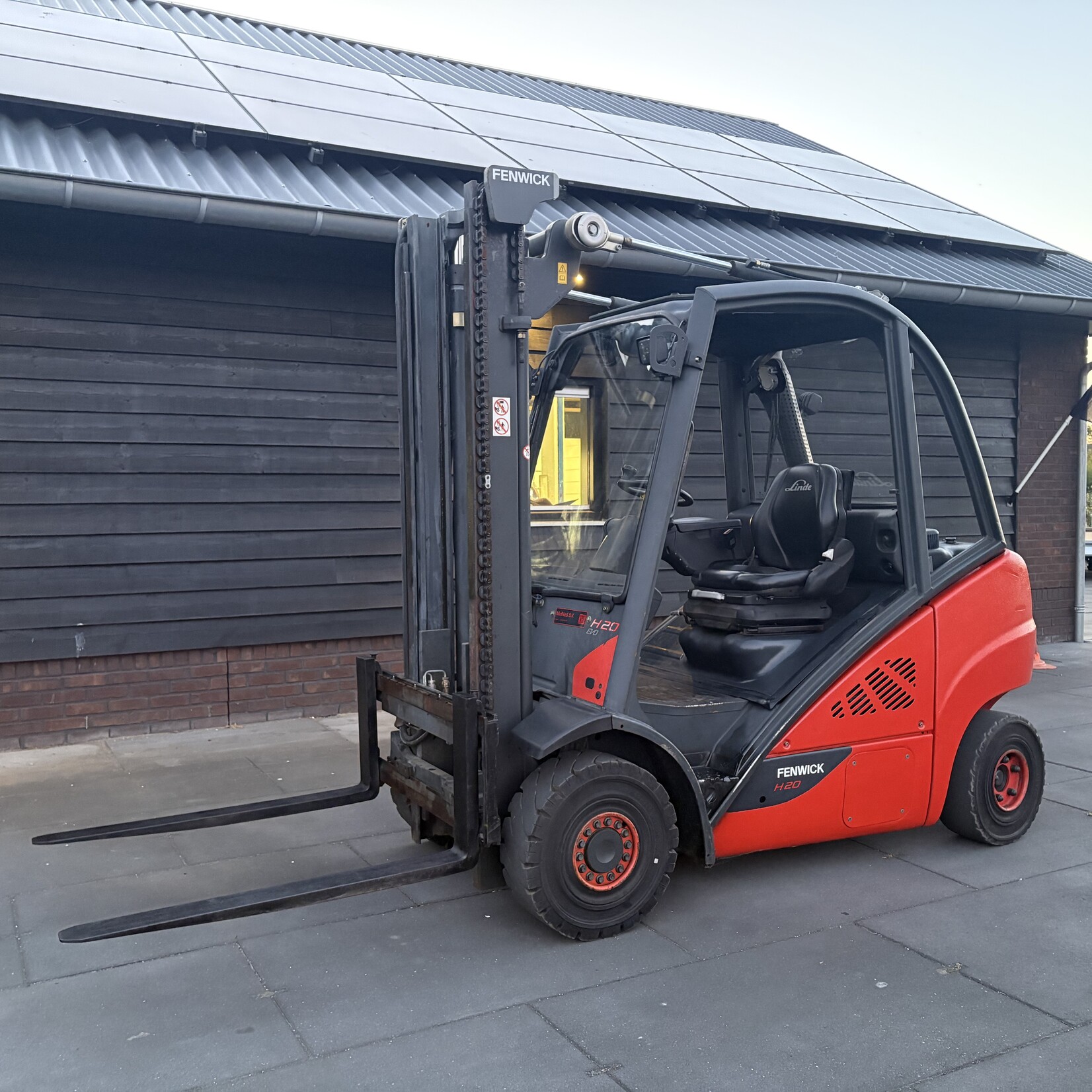 Linde H20D Duplo met Side shift BJ 2015
