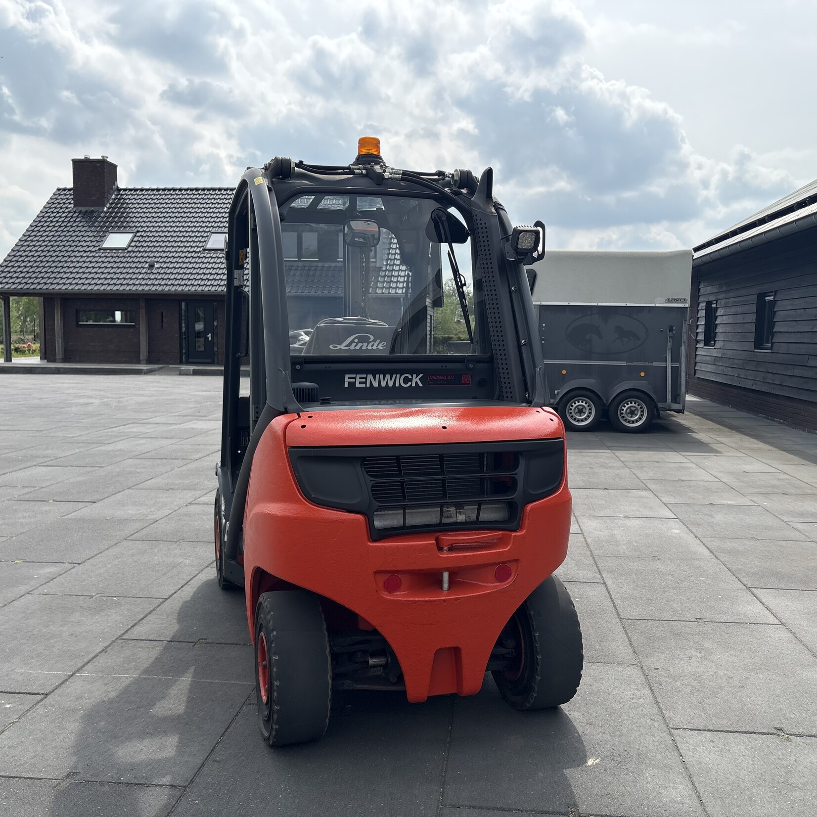 Linde H20D Duplo met Side shift BJ 2015