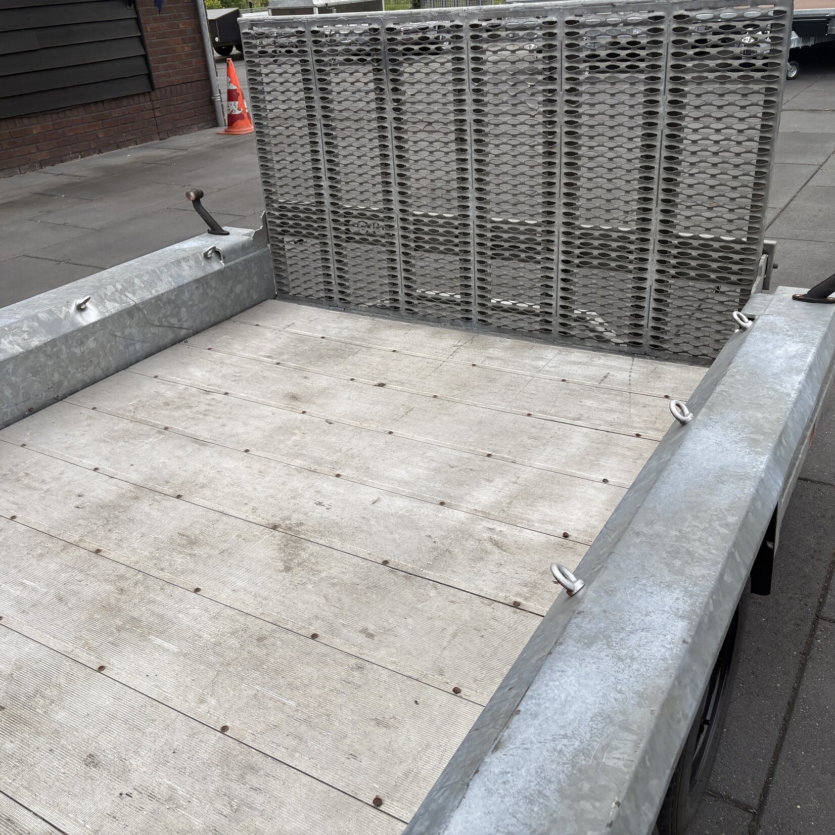 Hulco machine transsporter 3-asser 394 x 184 cm 3500 kg