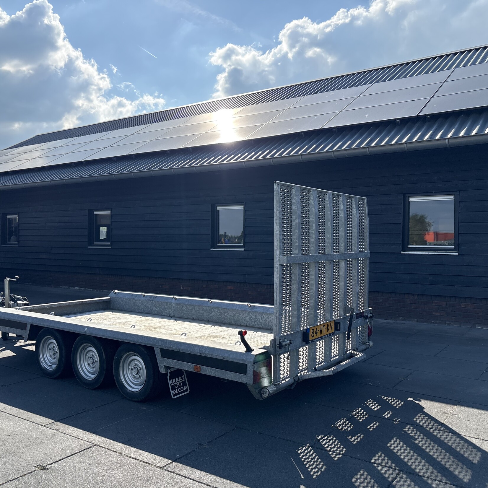 Hulco Terrax 394 x 184 met 150 cm klep 84 - WT - KV