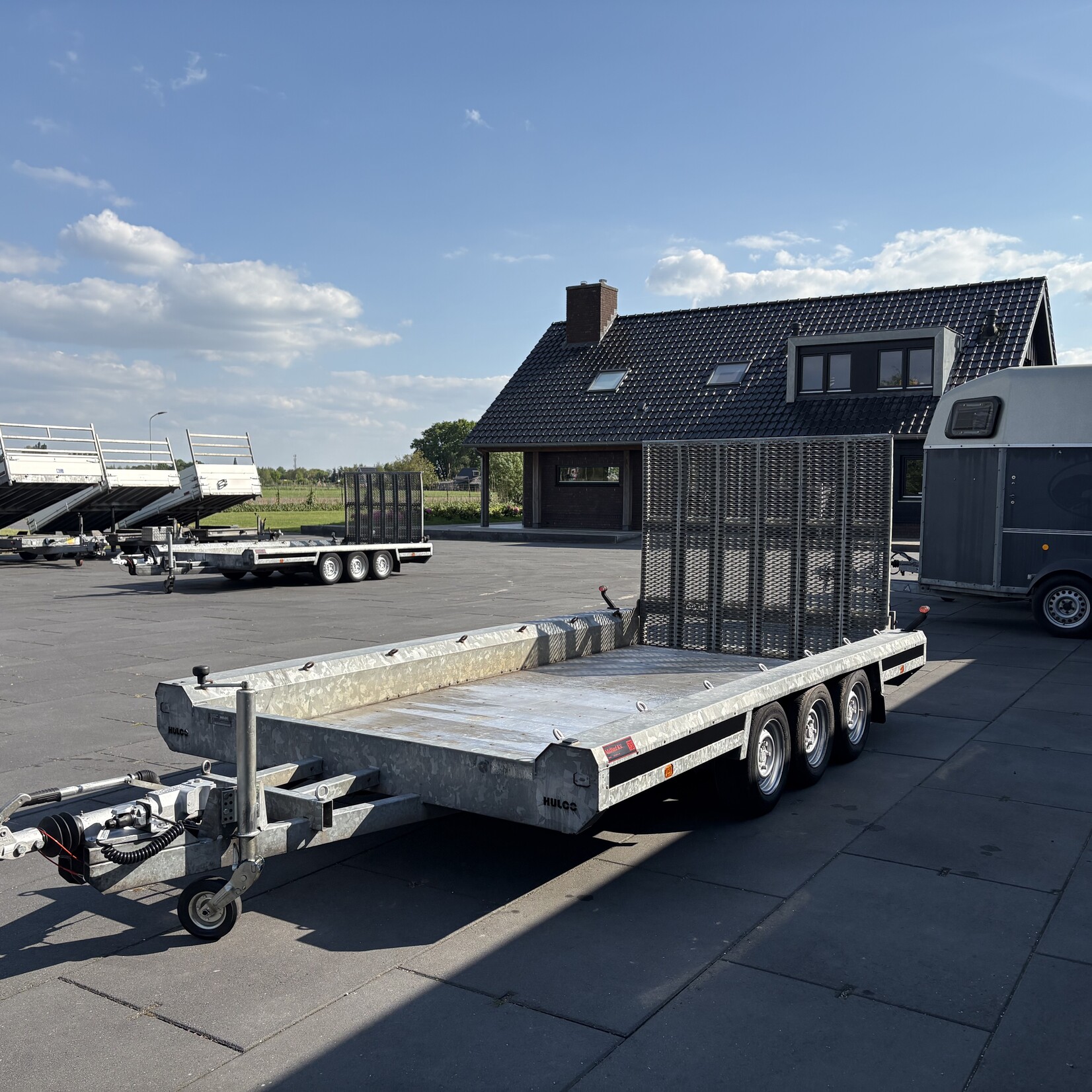 Hulco Terrax 3-asser met 150 cm klep 74-WS-XZ
