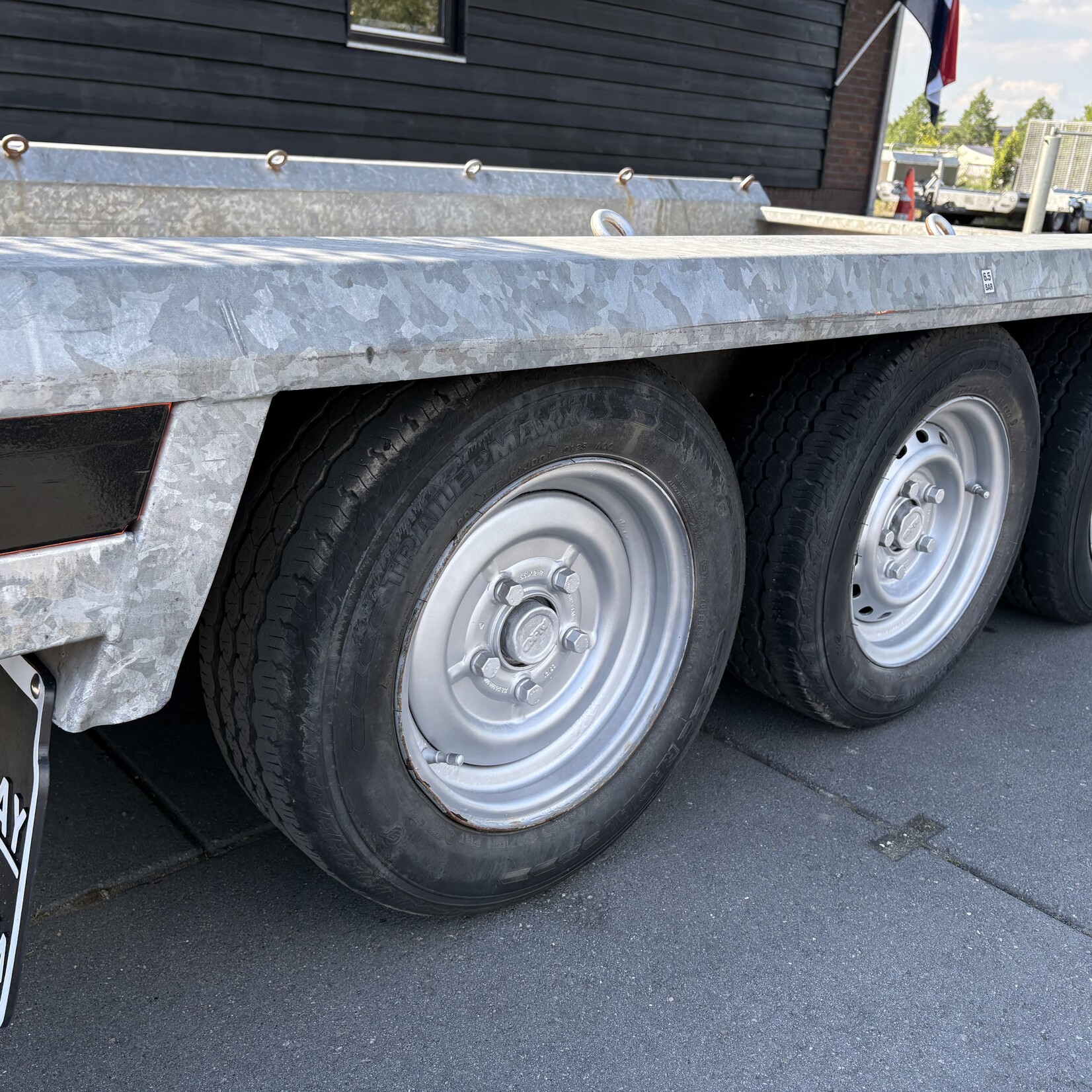 Hulco Terrax 3-asser met 150 cm klep 74-WS-XZ