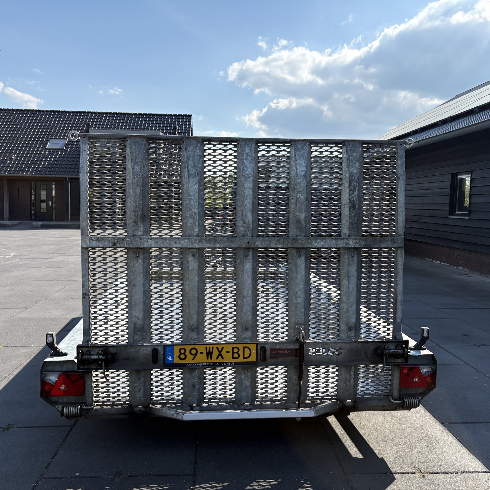Hulco 3-asser 394 x 184 cm 3500 kg 150 cm klep