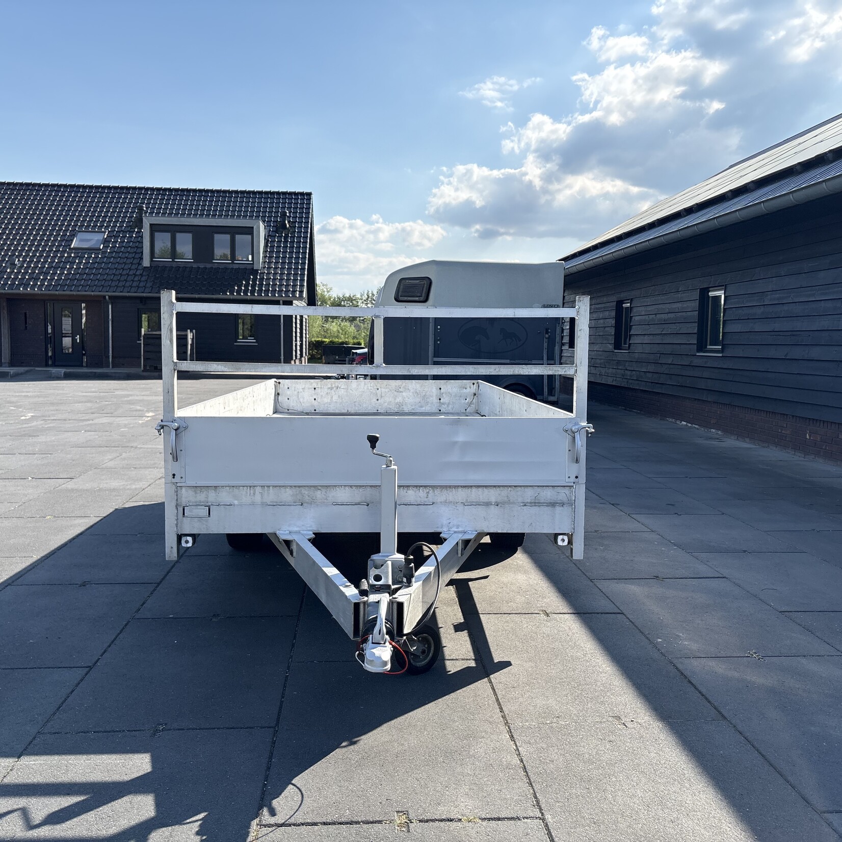 Ultra-Light volledig aluminium Plateauwagen 400 x 200 cm