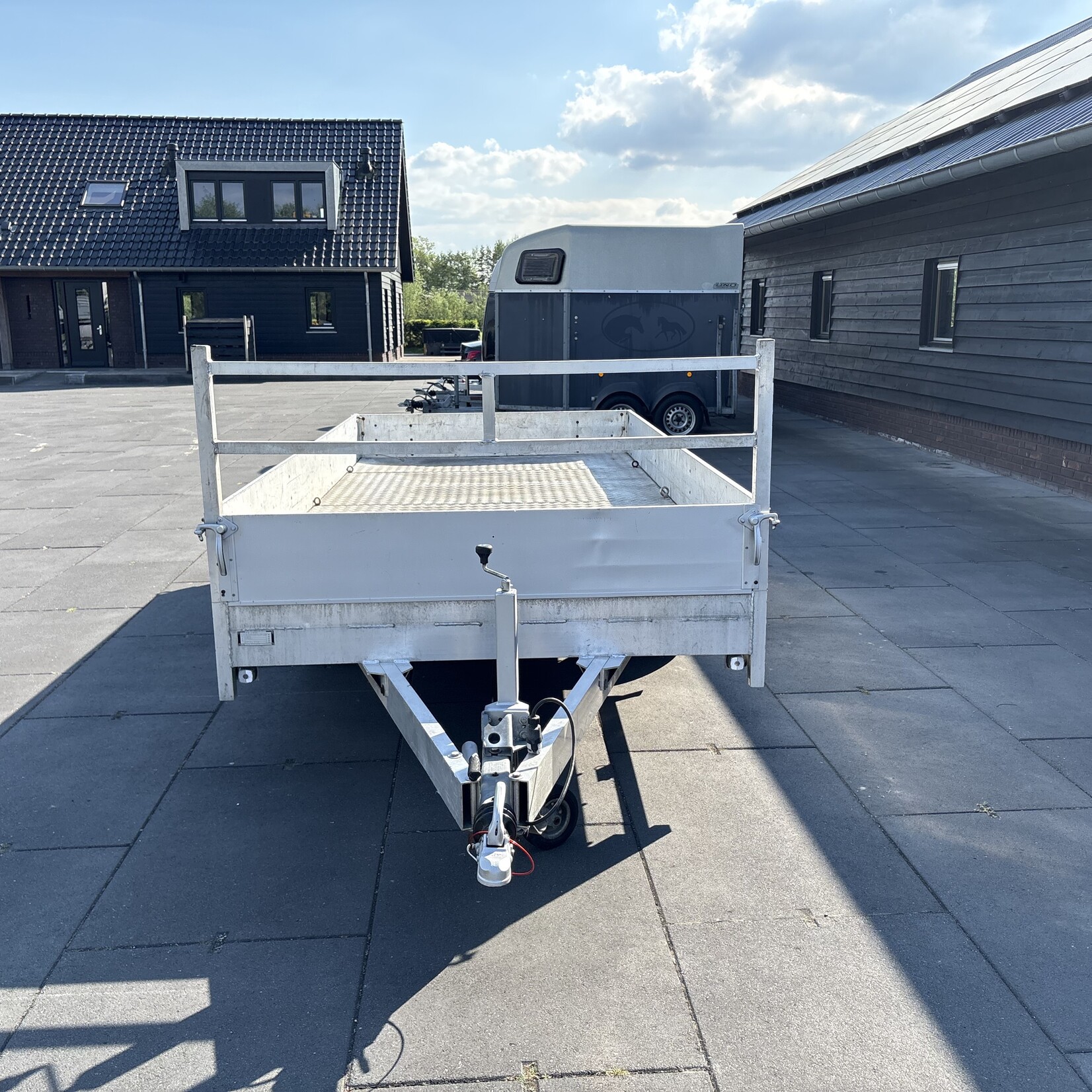 Ultra-Light volledig aluminium Plateauwagen 400 x 200 cm