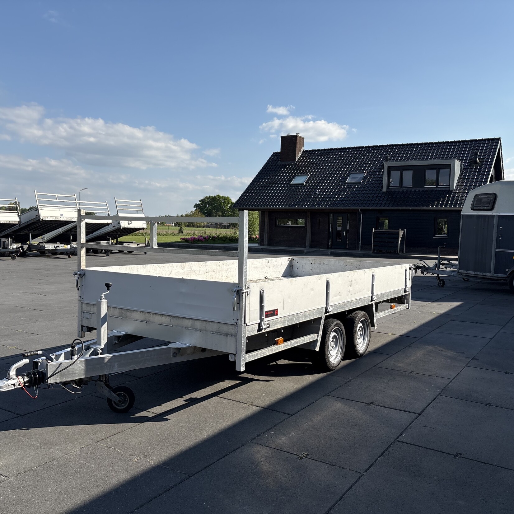 Ultra-Light volledig aluminium Plateauwagen 400 x 200 cm