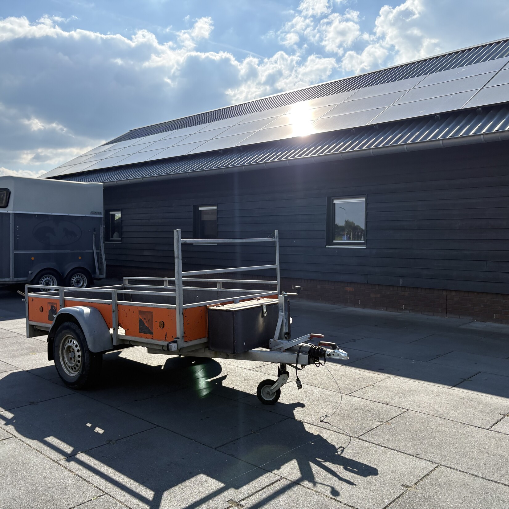 Bakwagen 250 x 130 cm geremd zonder kenteken