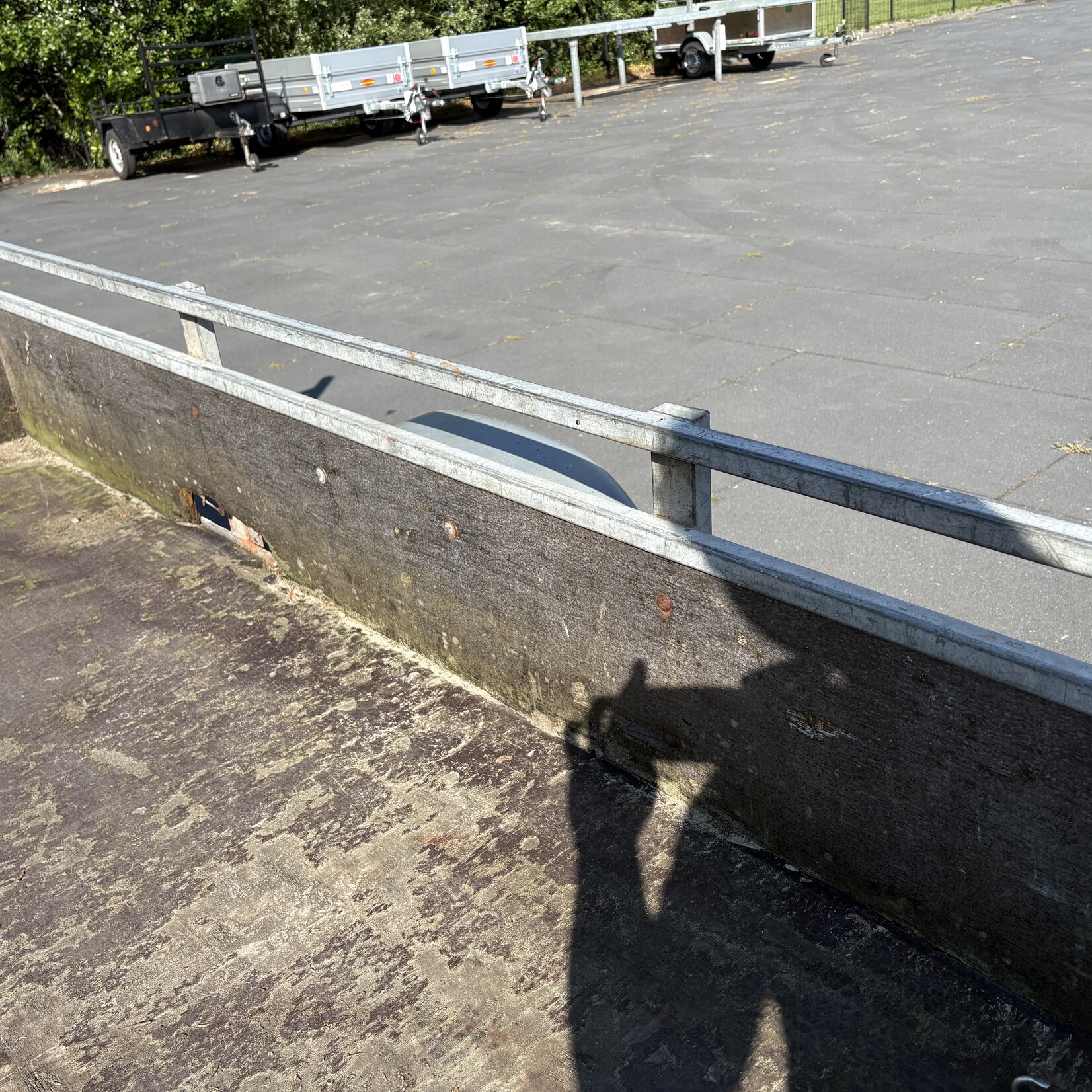 Bakwagen 250 x 130 cm geremd zonder kenteken