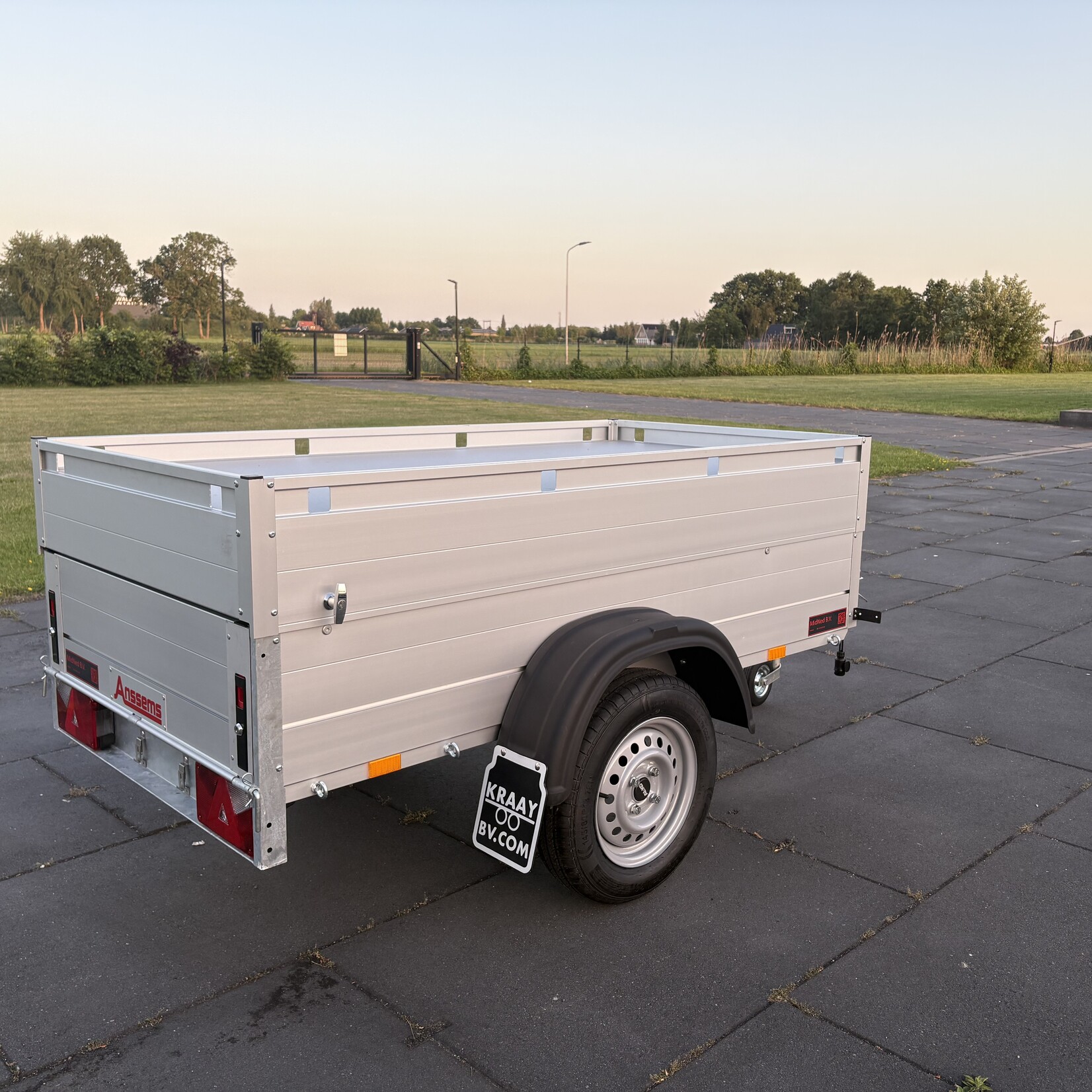 Anssems Bagage wagen 200 x 100 x 48 cm compleet en rij klaar + COC