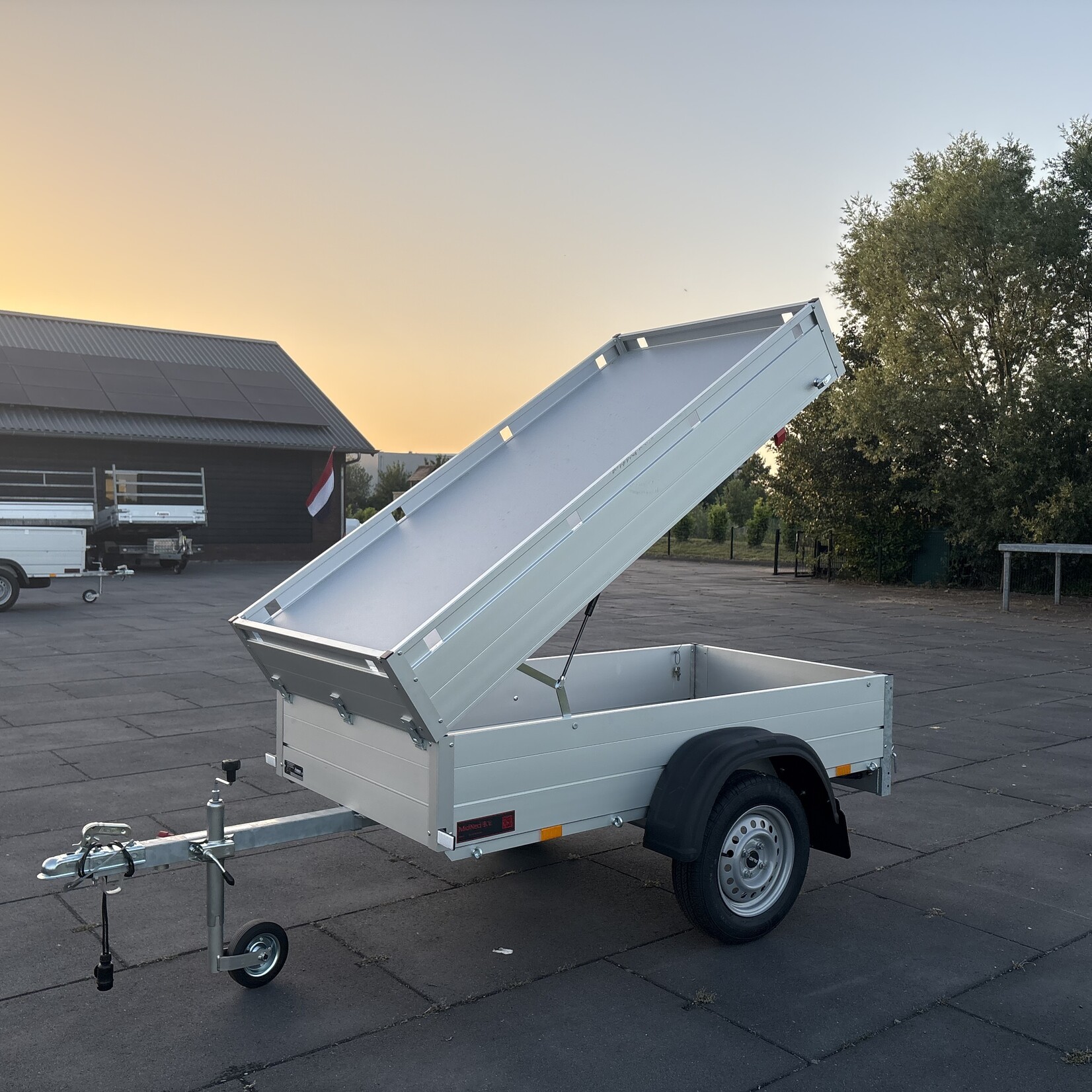 Anssems Bagage wagen 200 x 100 x 48 cm compleet en rij klaar + COC