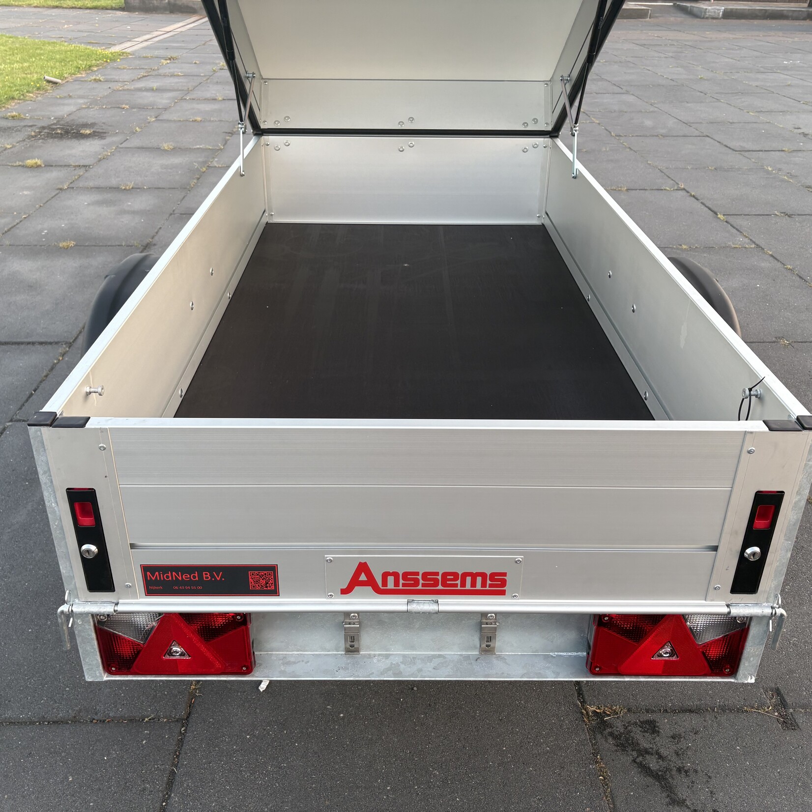 Anssems Bagage wagen 200 x 100 x 48 cm compleet en rij klaar + COC