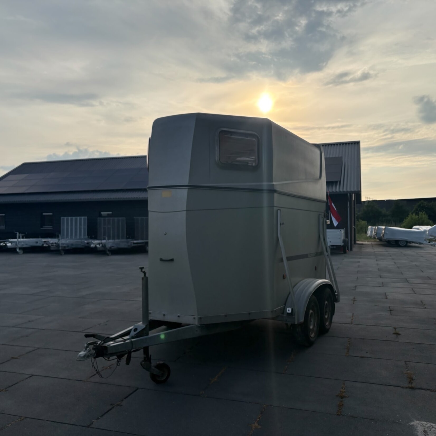 Blomert 2-paards paardentrailer LOW BUDGET !