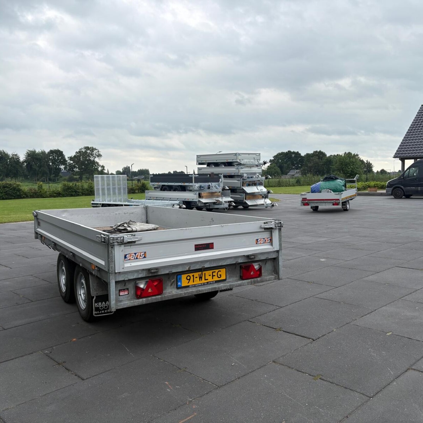 Saris Plateauwagen 325 x 175 cm