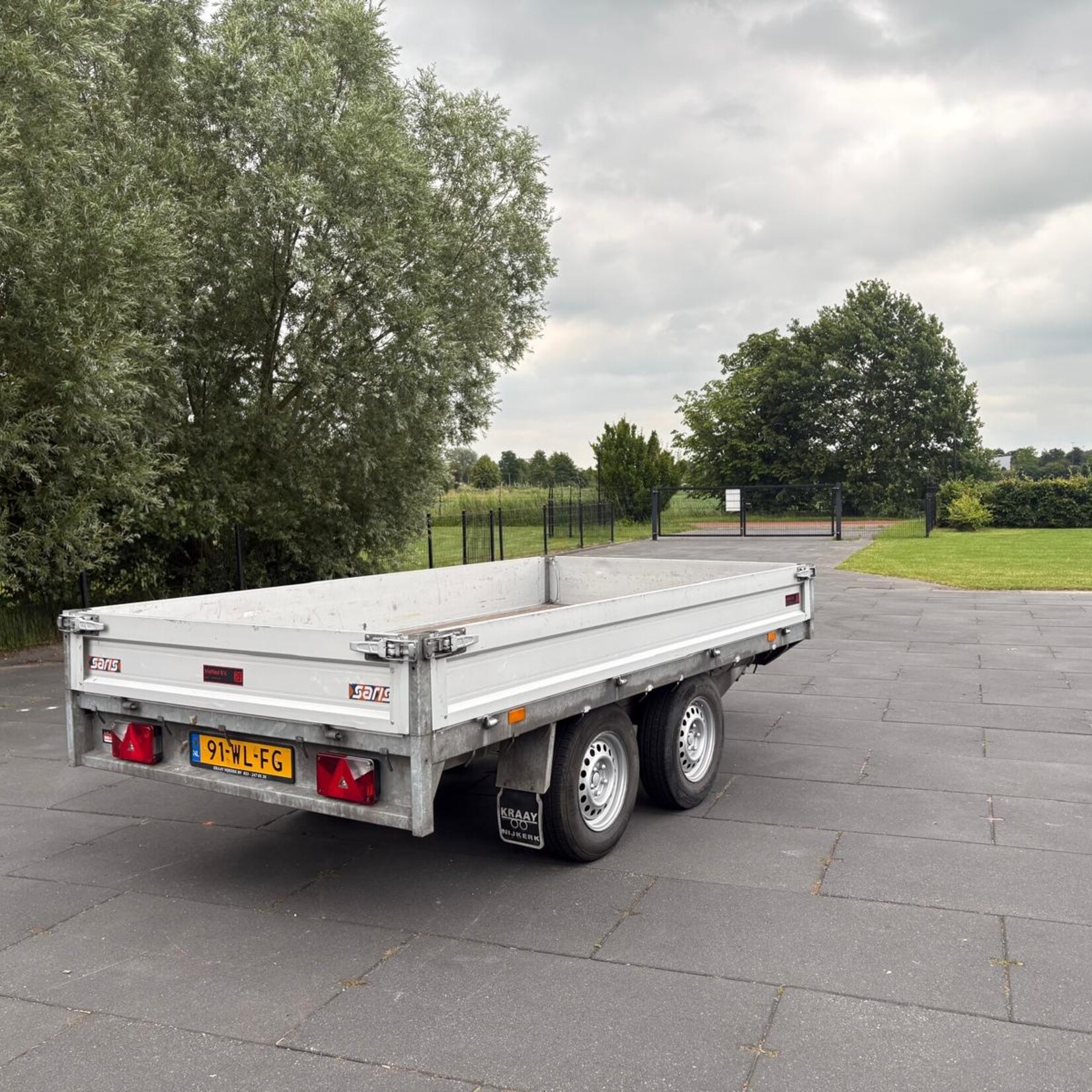 Saris Plateauwagen 325 x 175 cm
