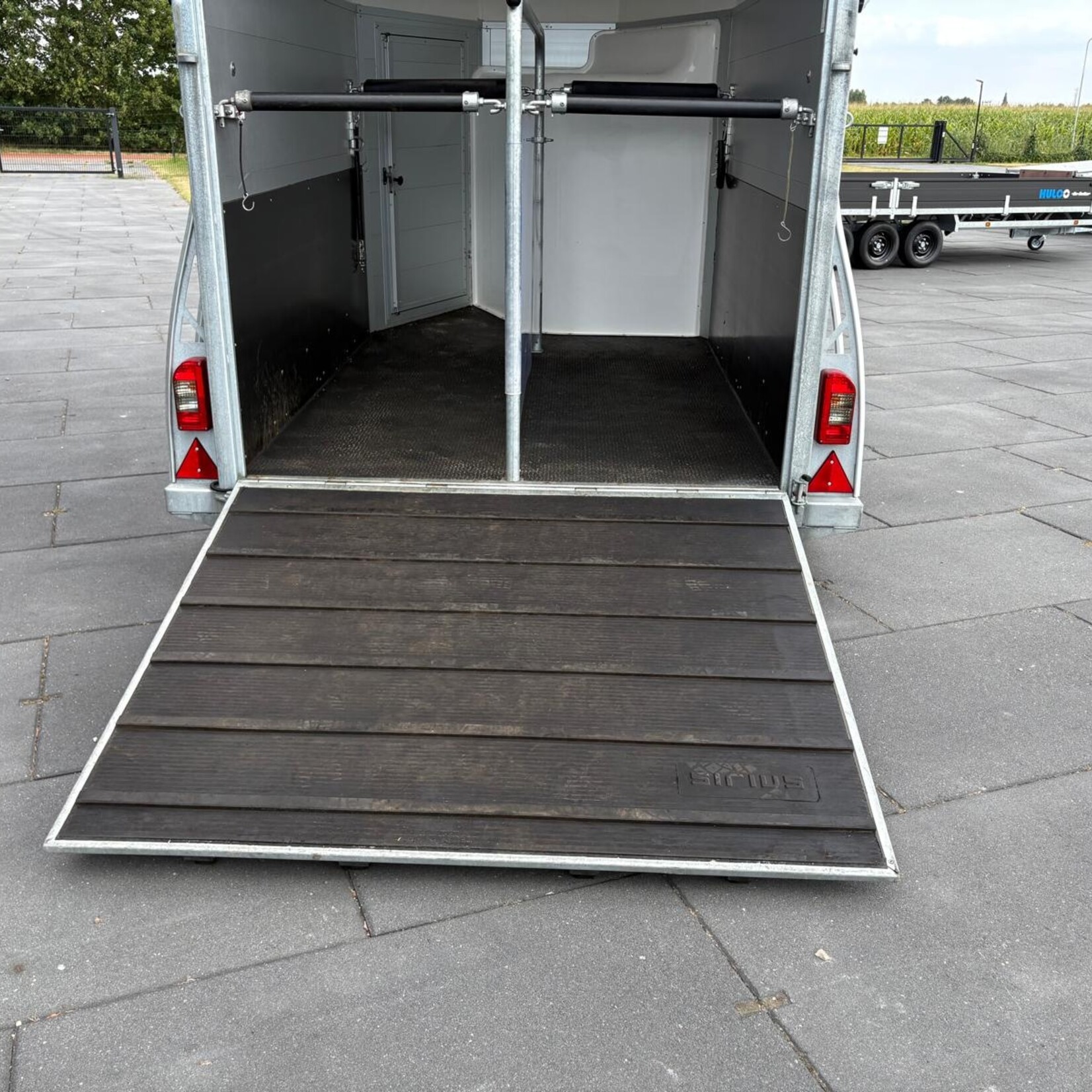 Sirius S 75 volledig alu met zadelkamer 2-paards