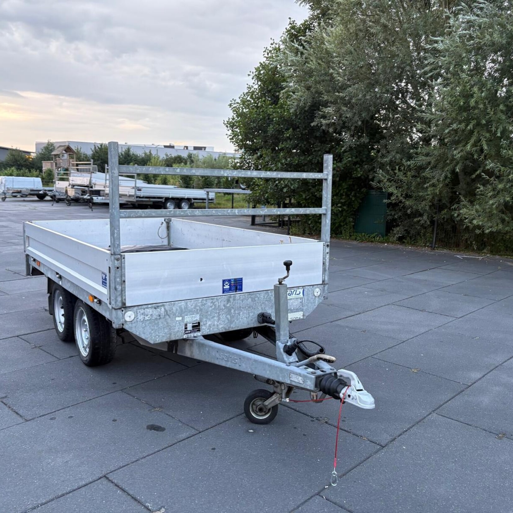 Saris Plateauwagen 270 x 150 cm met vlakzeil