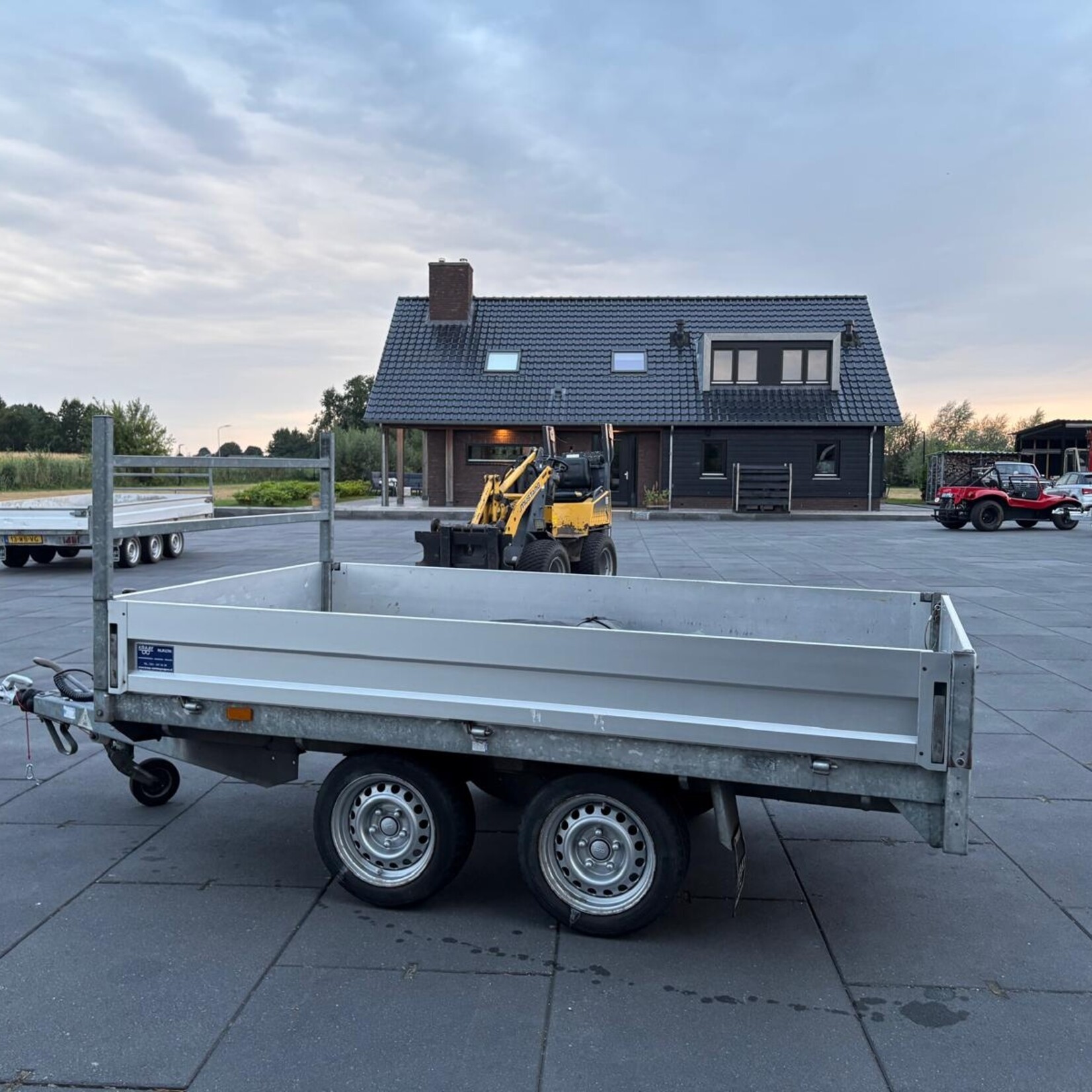 Saris Plateauwagen 270 x 150 cm met vlakzeil