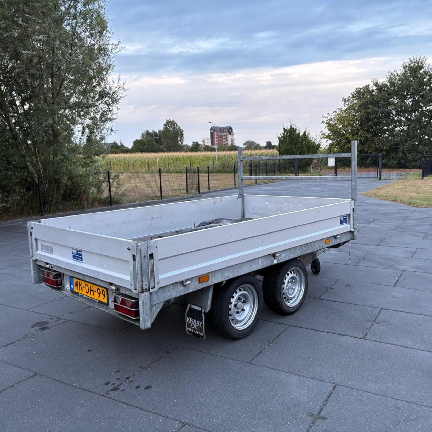 Saris Plateauwagen 270 x 150 cm met vlakzeil