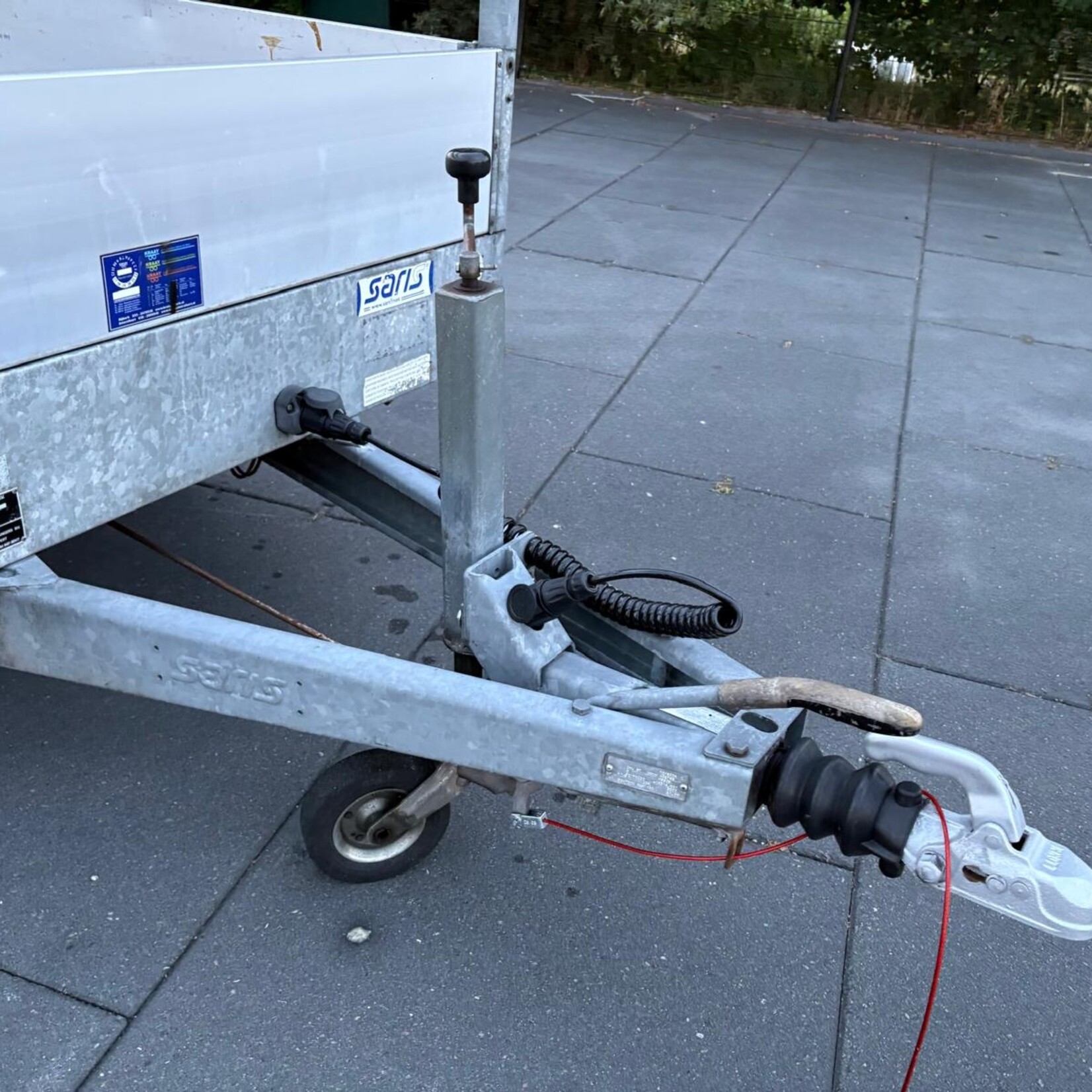 Saris Plateauwagen 270 x 150 cm met vlakzeil