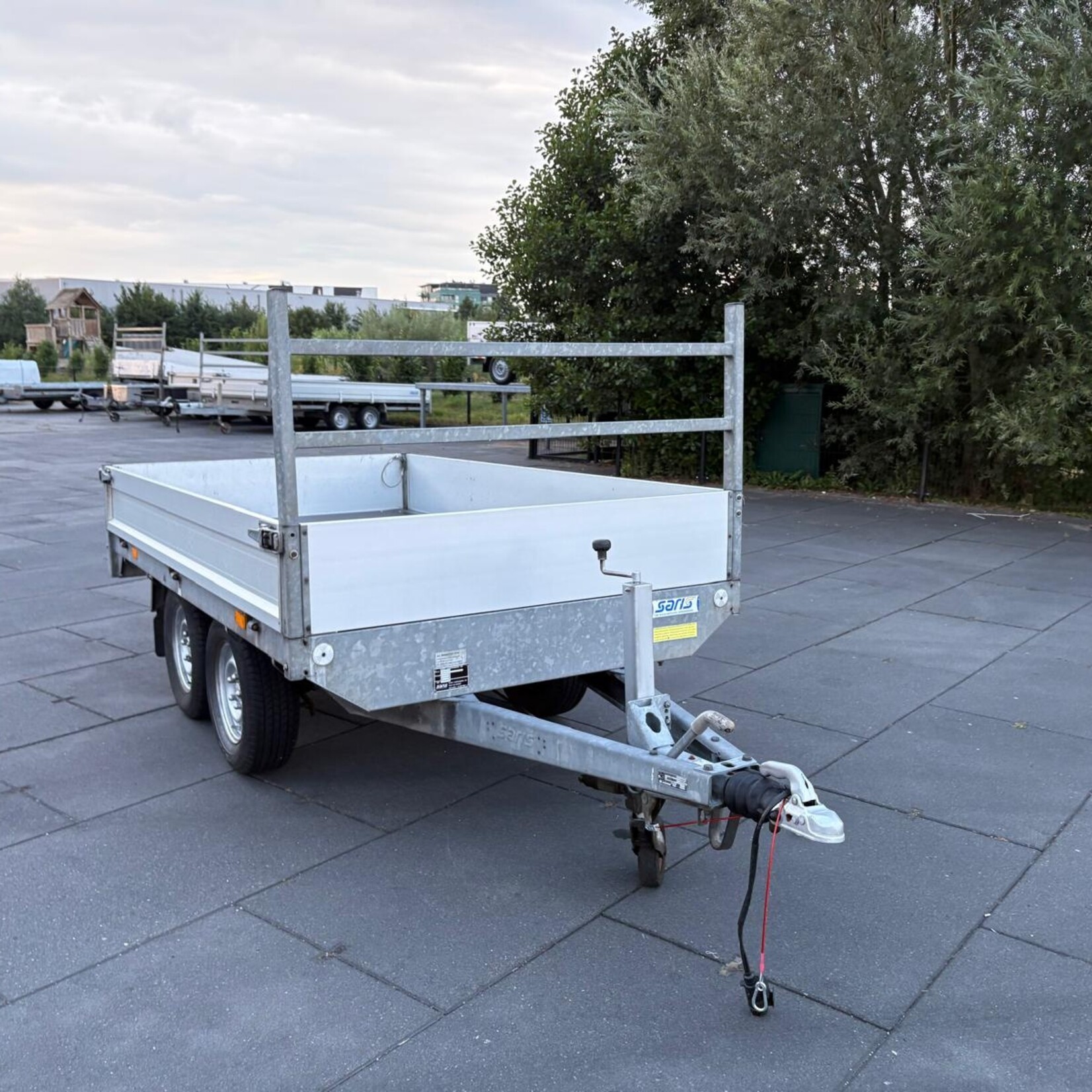 Saris Plateauwagen 270 x 150 cm incl. vloer