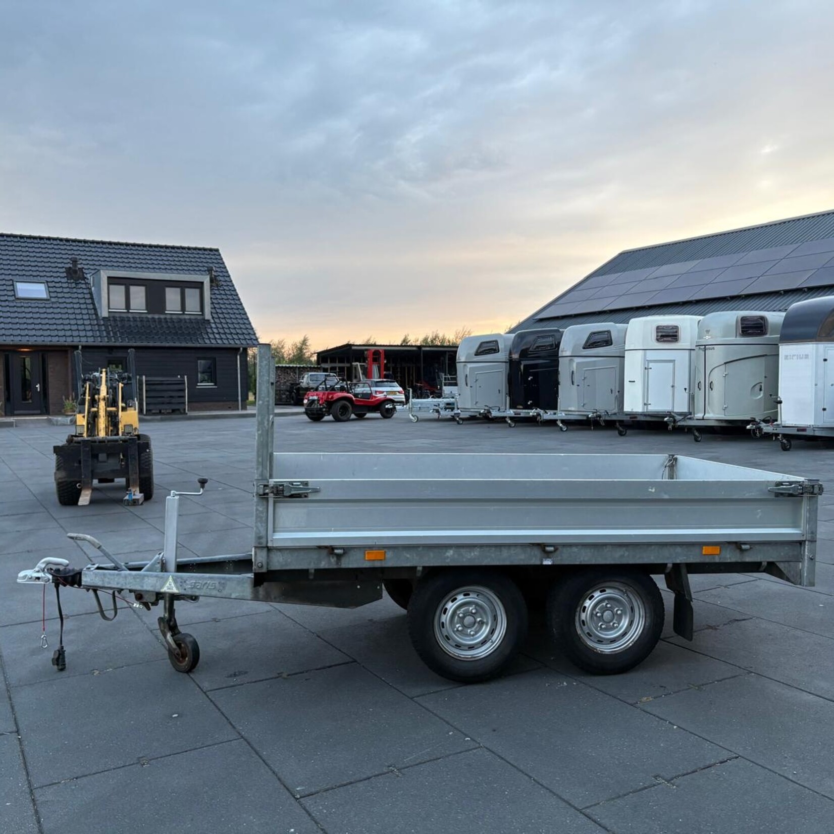 Saris Plateauwagen 270 x 150 cm incl. vloer