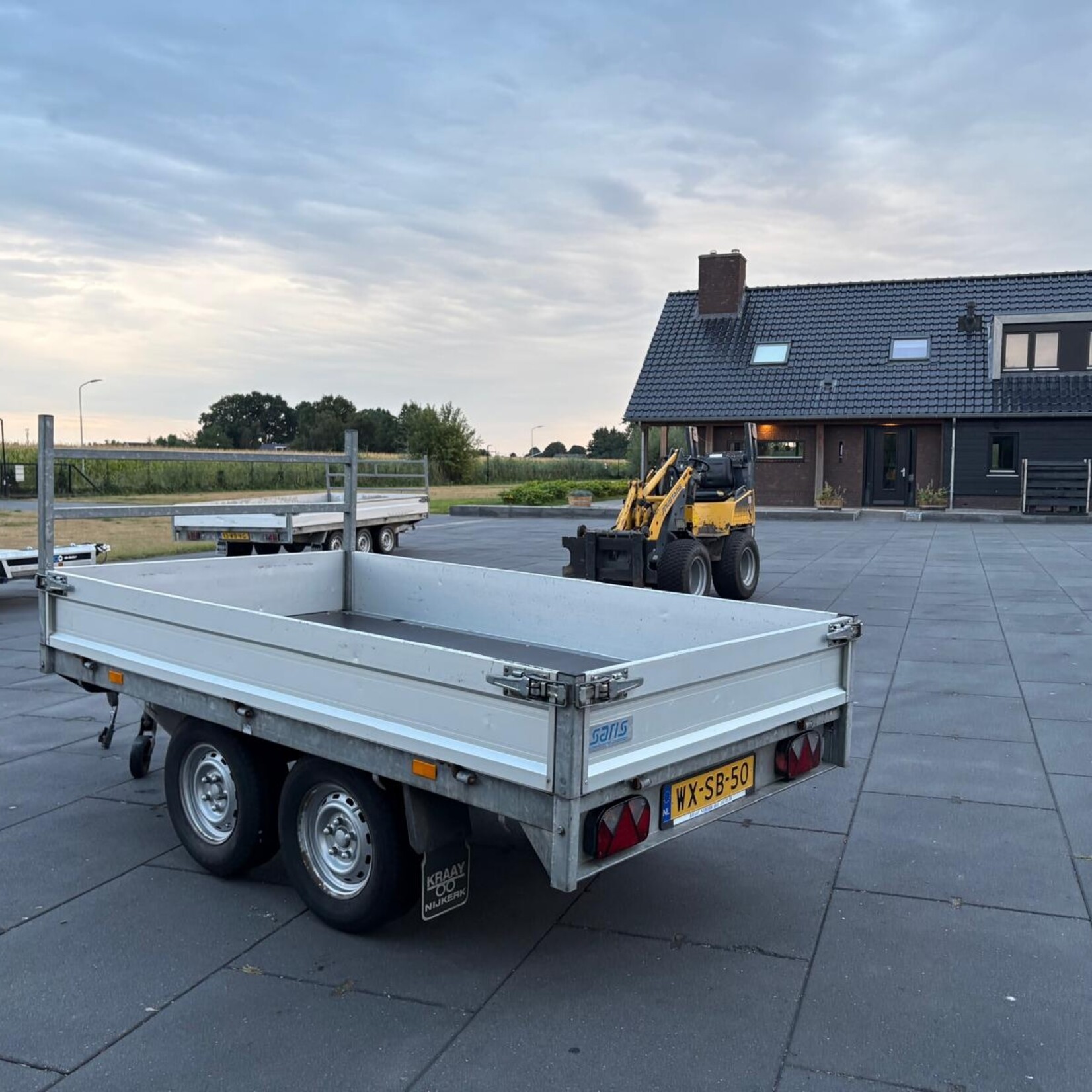 Saris Plateauwagen 270 x 150 cm incl. vloer