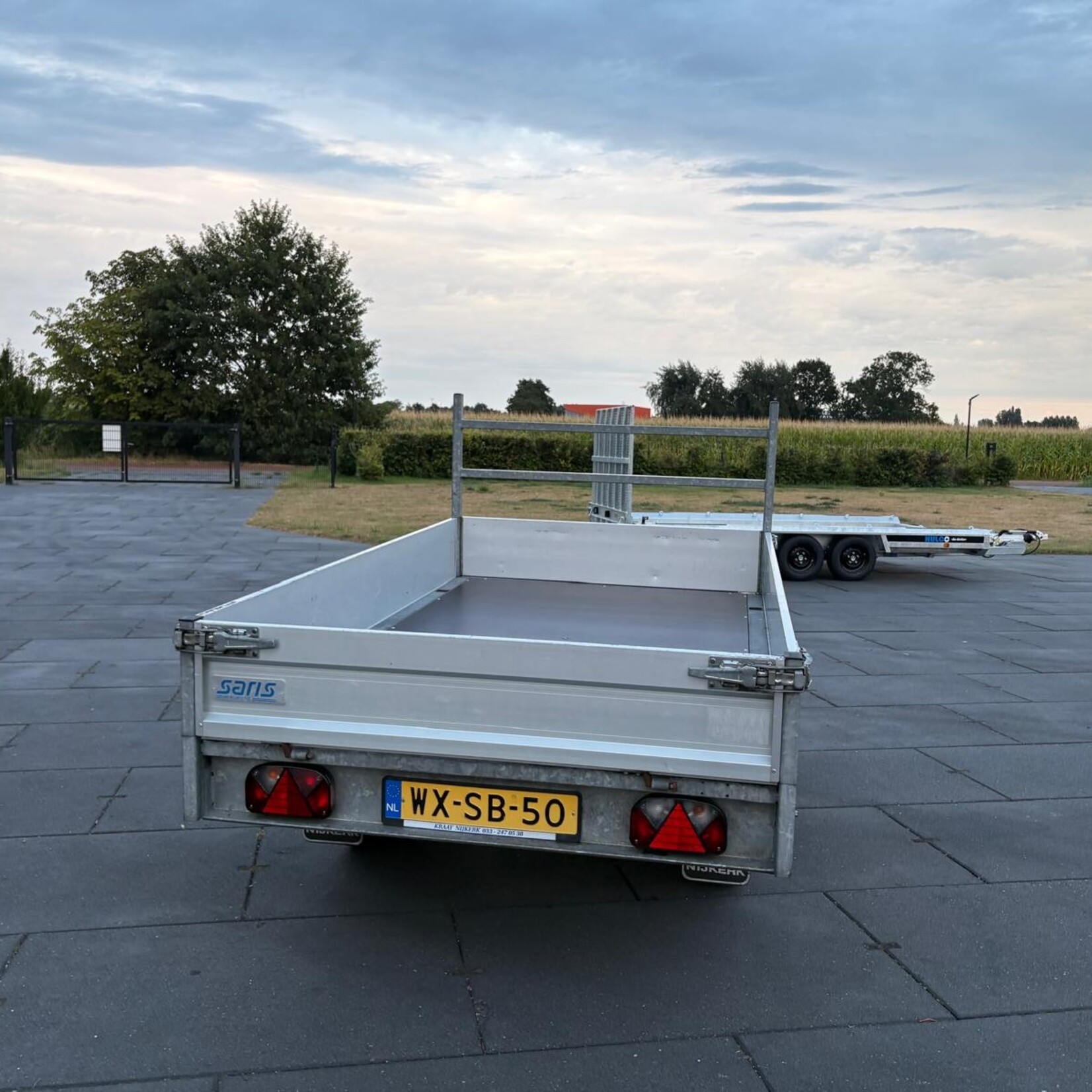 Saris Plateauwagen 270 x 150 cm incl. vloer