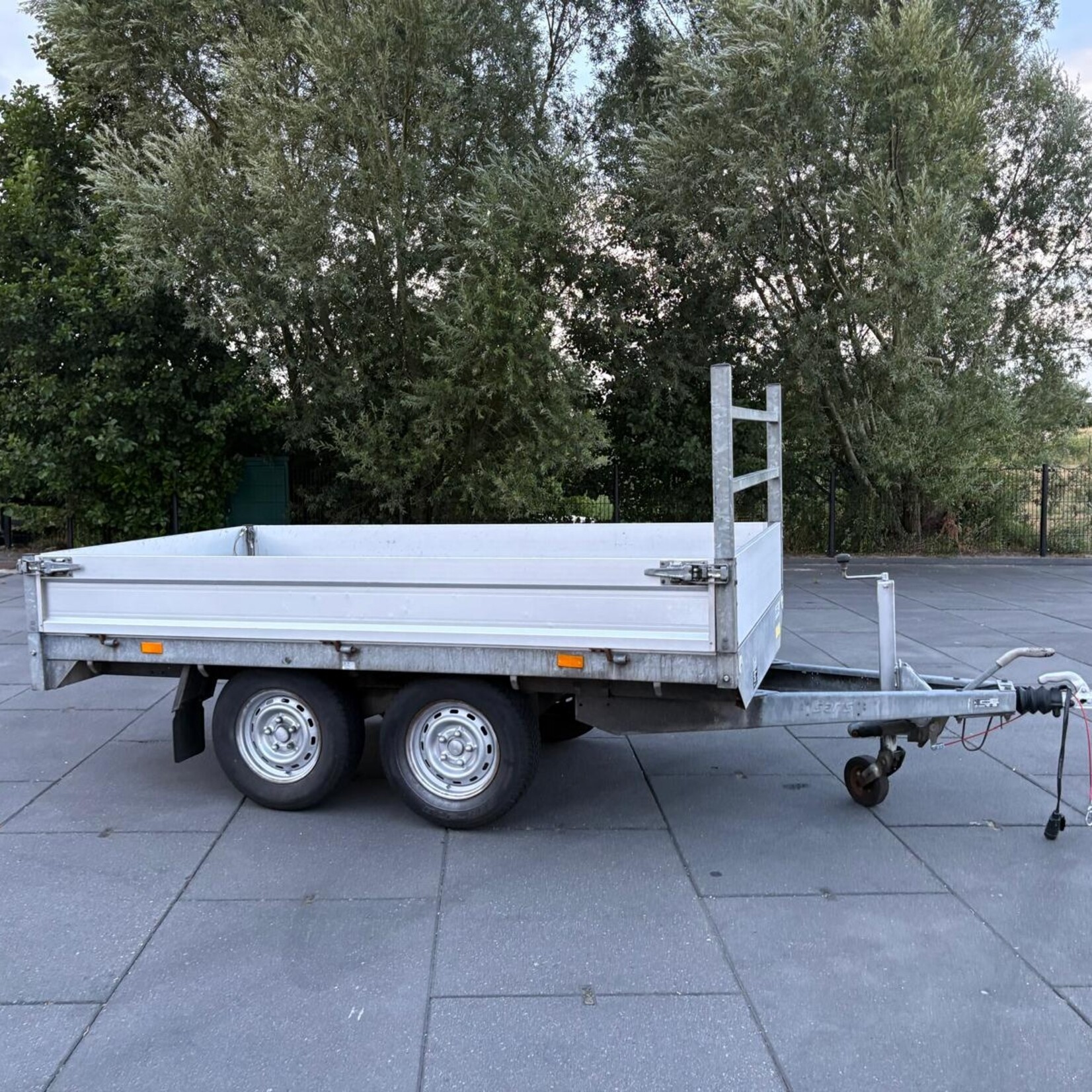 Saris Plateauwagen 270 x 150 cm incl. vloer