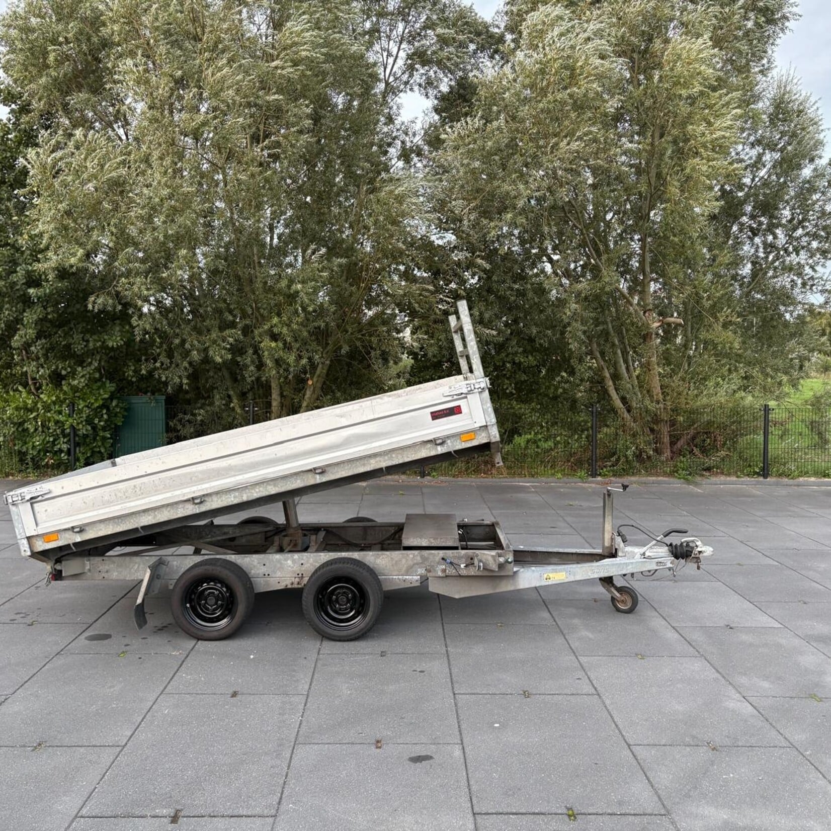 Saris kipper 305 x 174 cm 3-zijdig elektrisch