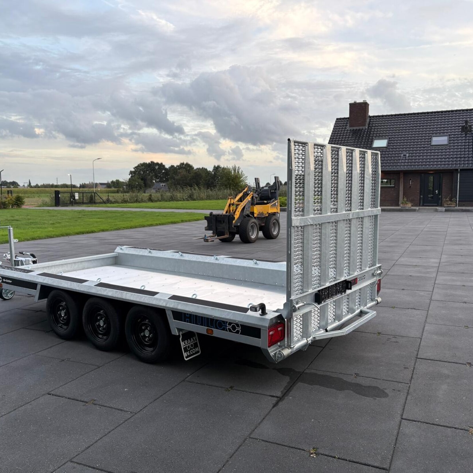 Hulco Terrax 395 x 184 cm NIEUW DEMO GO-GETTER 3-asser uit voorraad