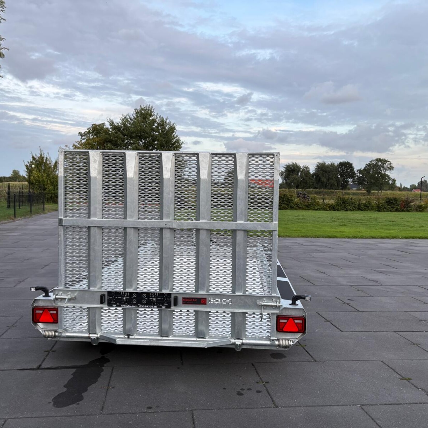 Hulco Terrax 395 x 184 cm NIEUW DEMO GO-GETTER 3-asser uit voorraad