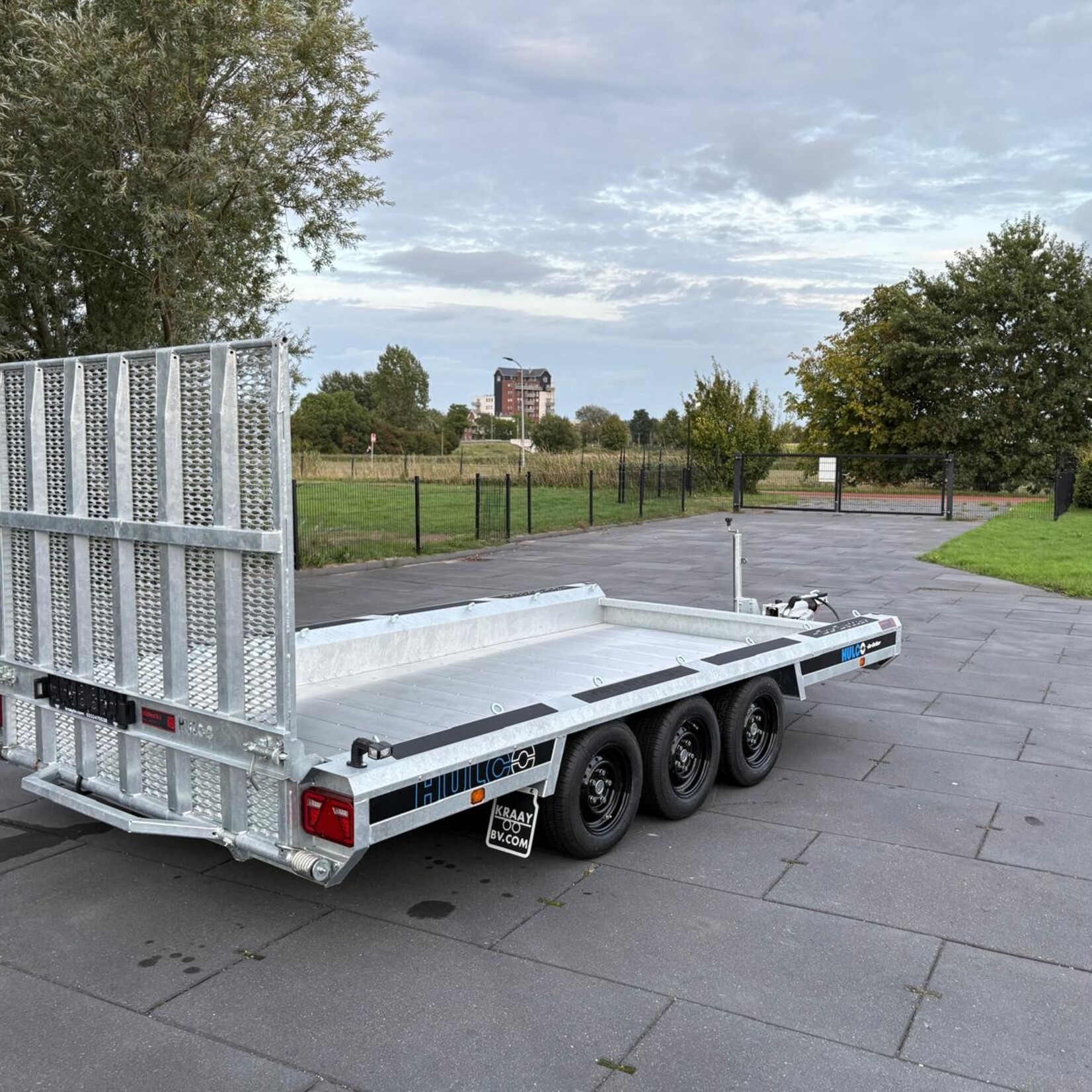 Hulco Terrax 395 x 184 cm NIEUW DEMO GO-GETTER 3-asser uit voorraad