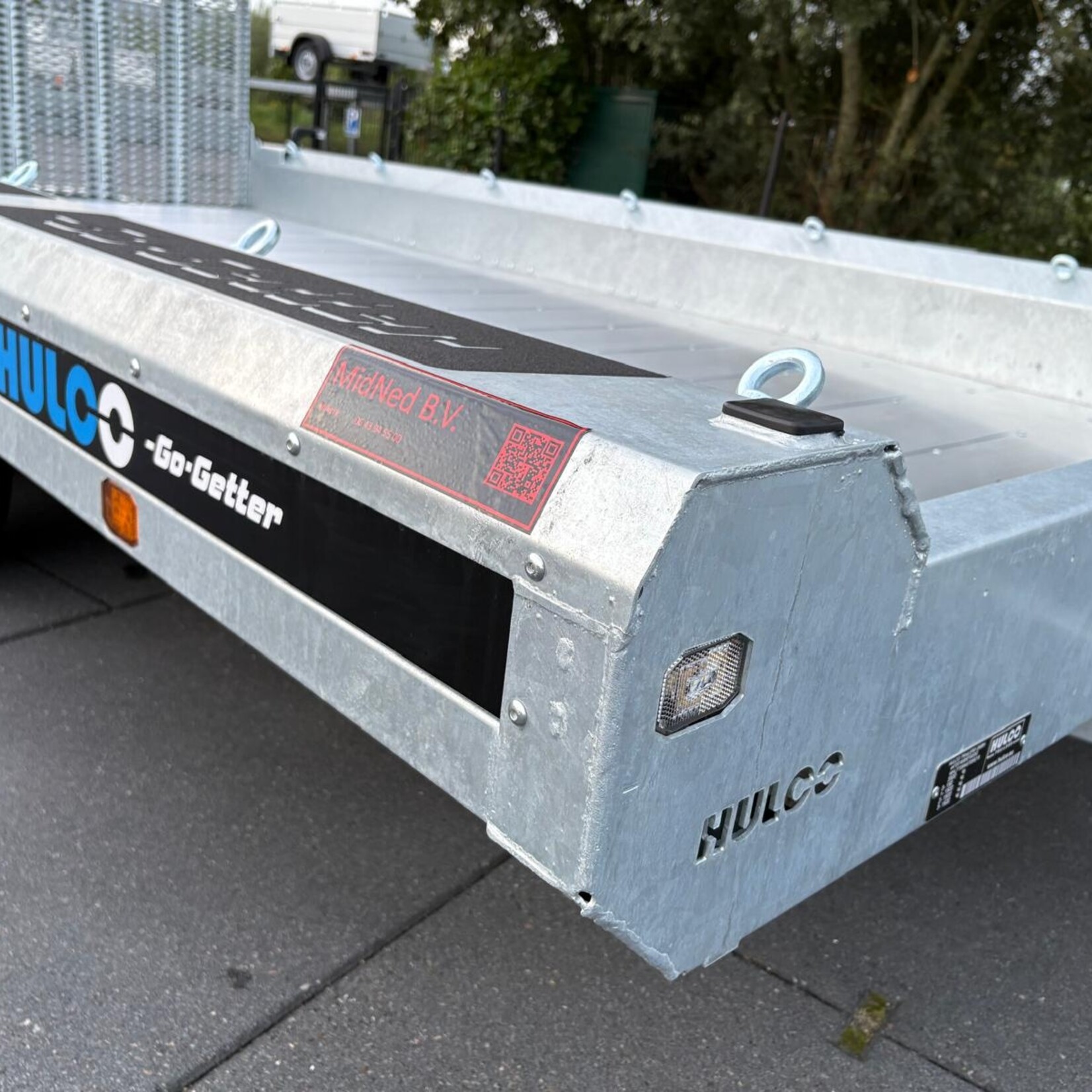 Hulco Terrax 395 x 184 cm NIEUW DEMO GO-GETTER 3-asser uit voorraad