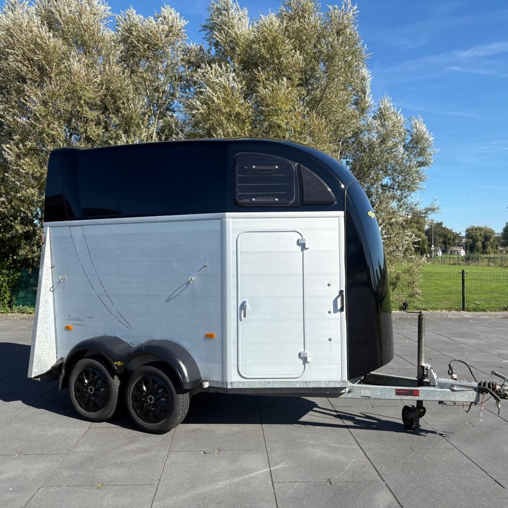 Humbaur 2-paards alu met zk
