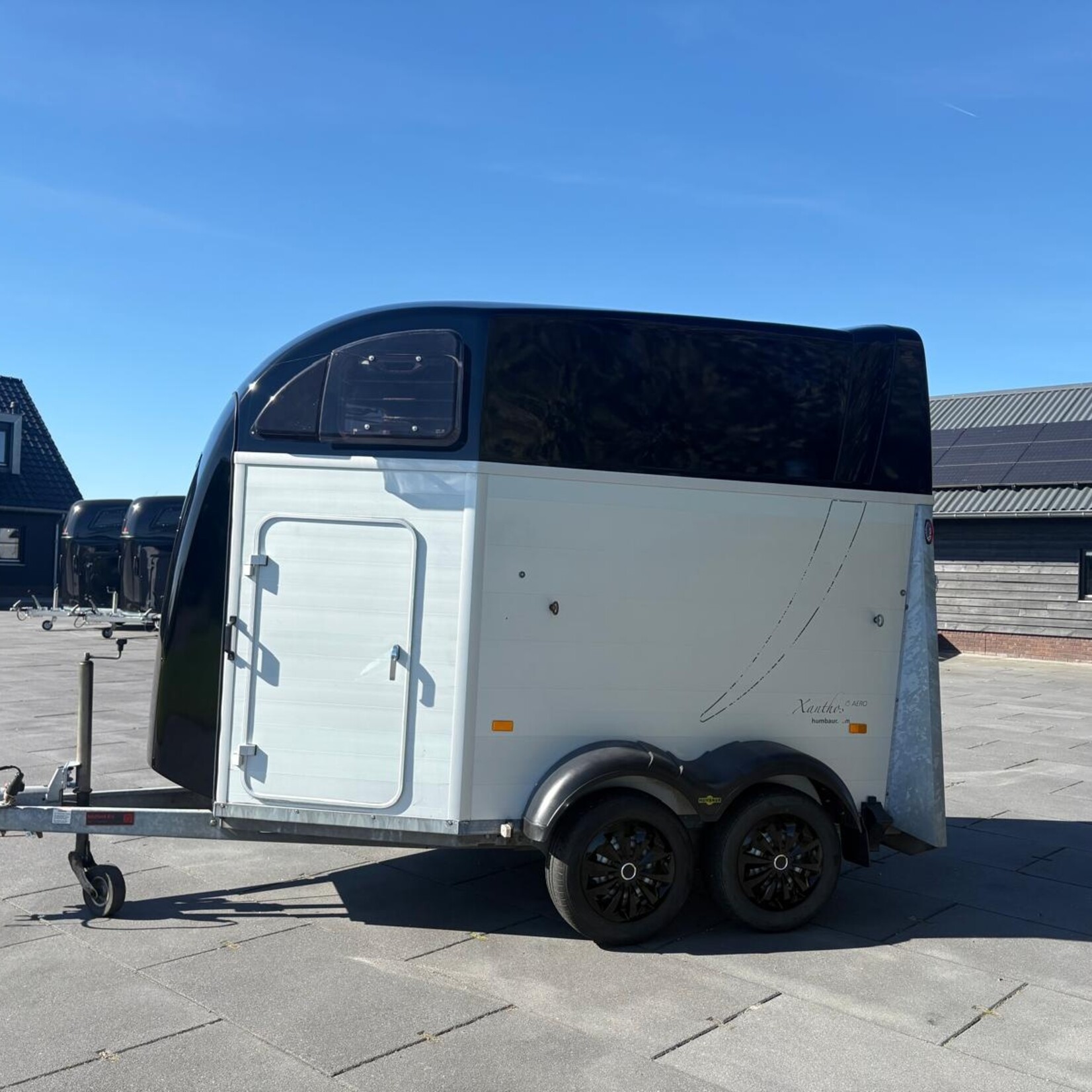 Humbaur 2-paards alu met zk