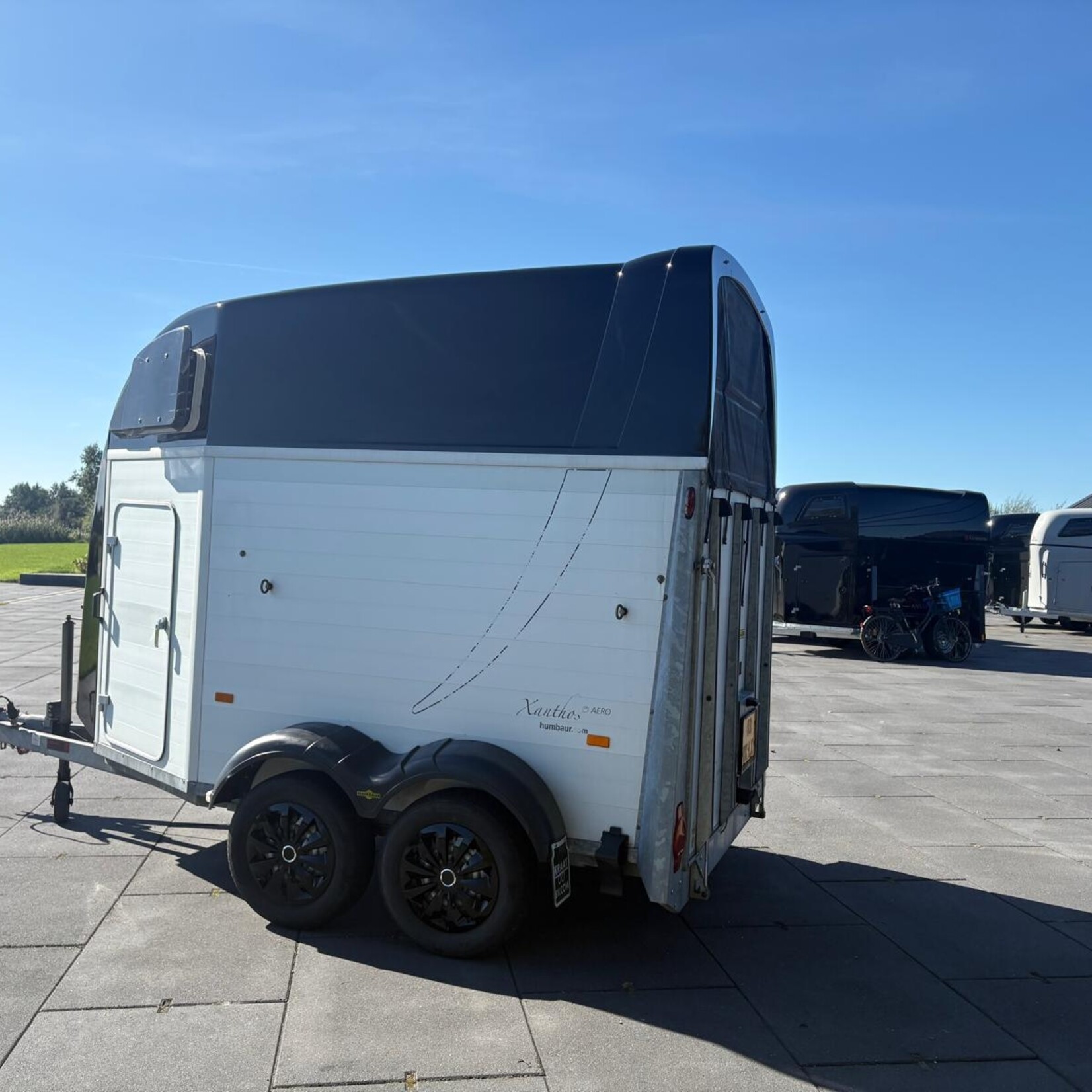 Humbaur 2-paards alu met zk