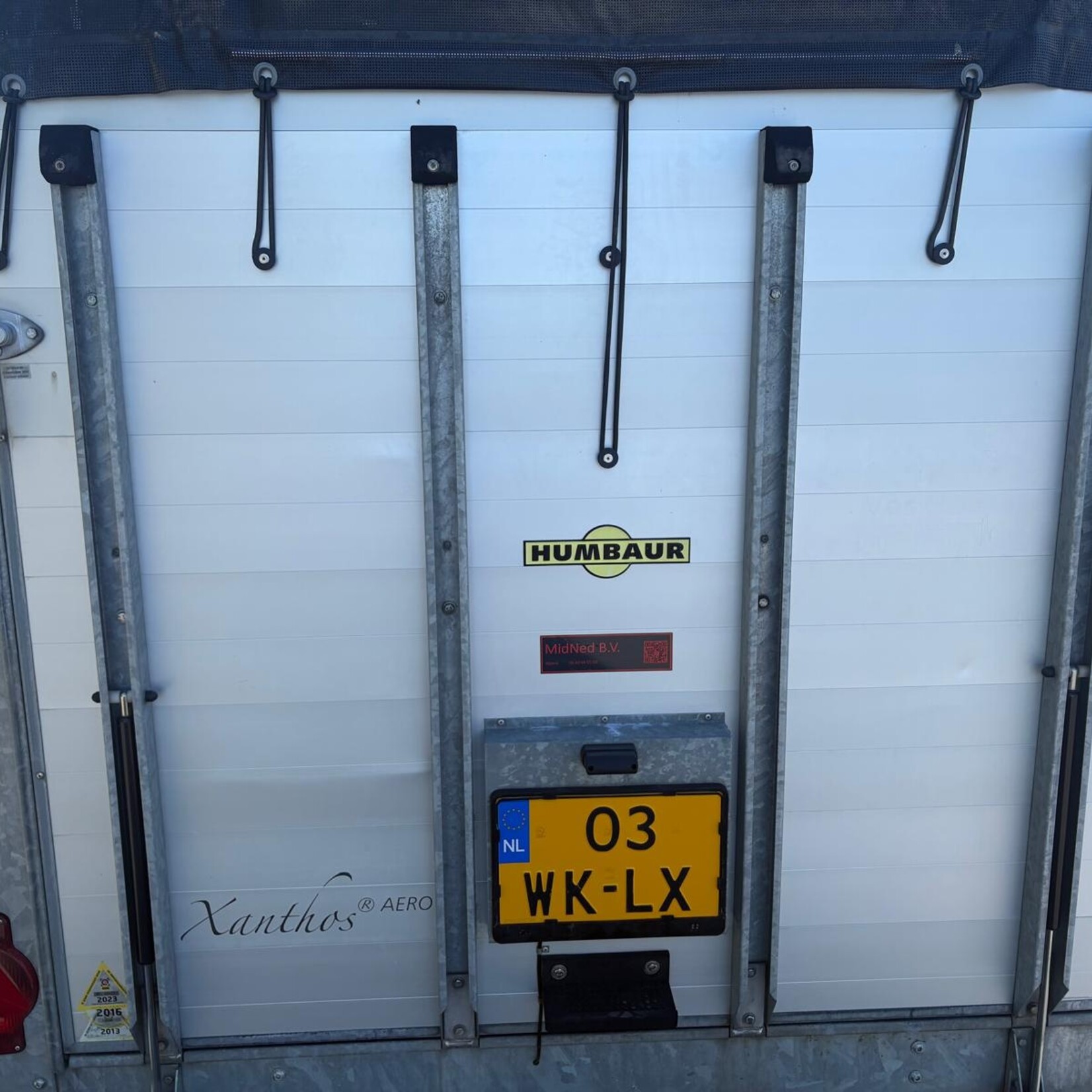 Humbaur 2-paards alu met zk