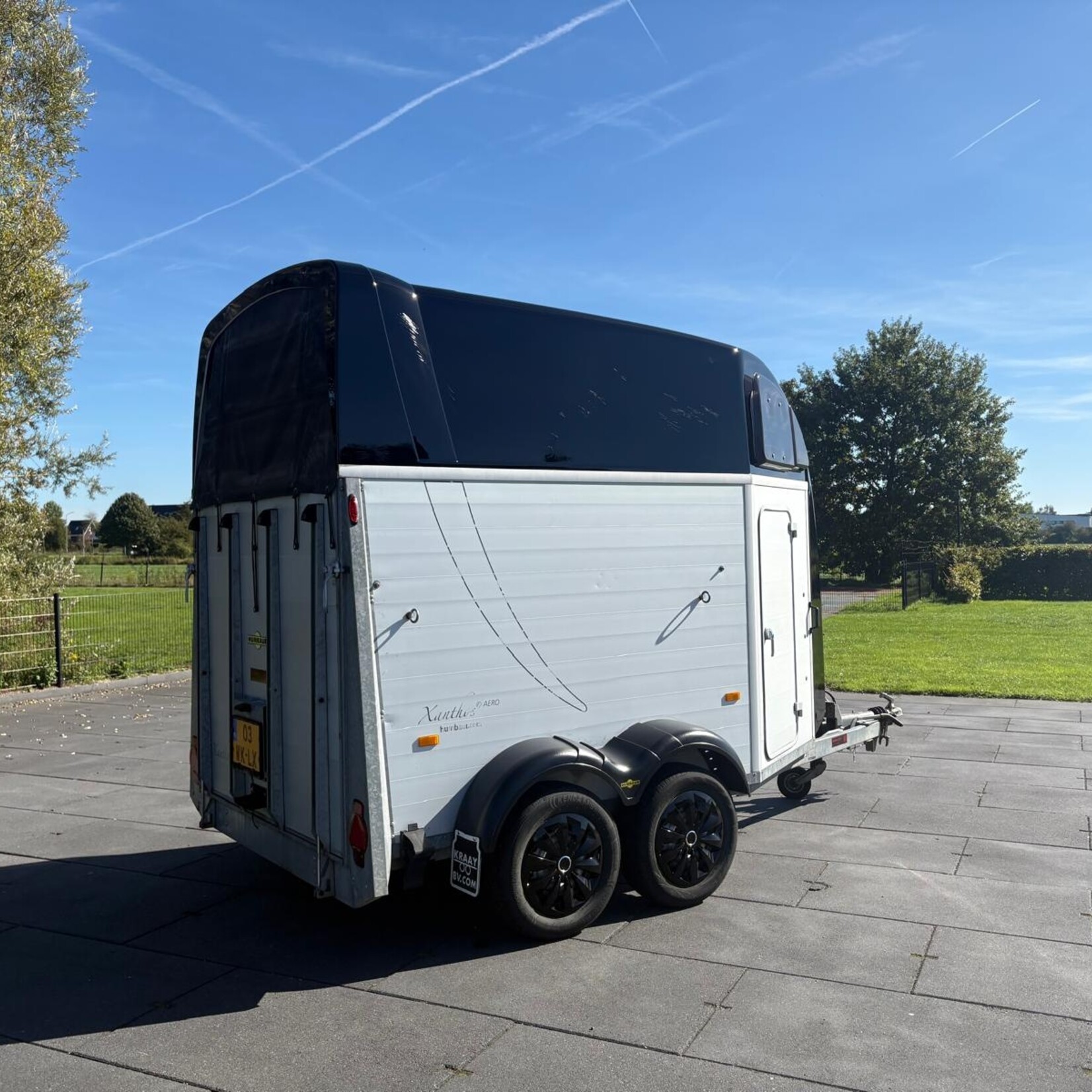 Humbaur 2-paards alu met zk