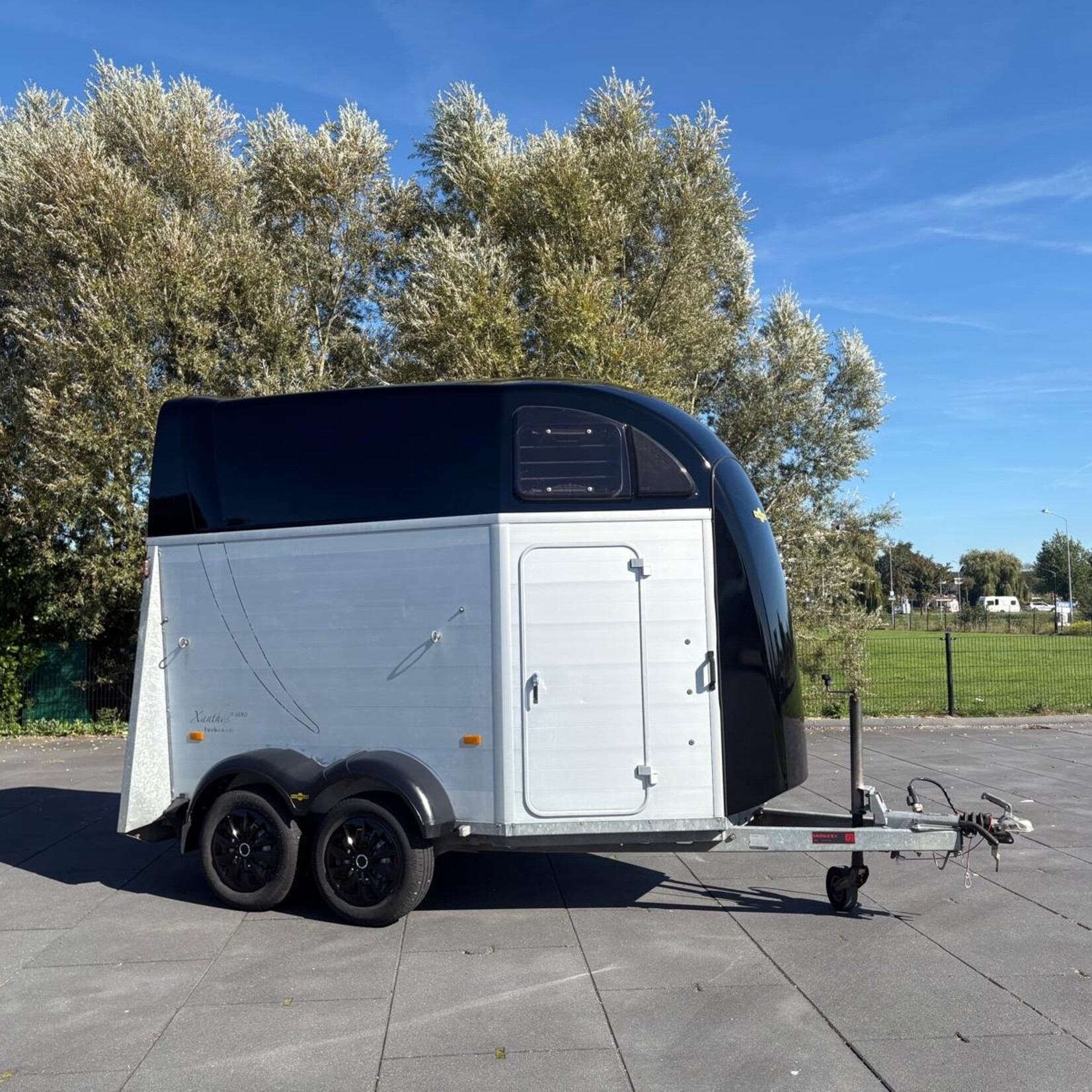 Humbaur 2-paards alu met zk