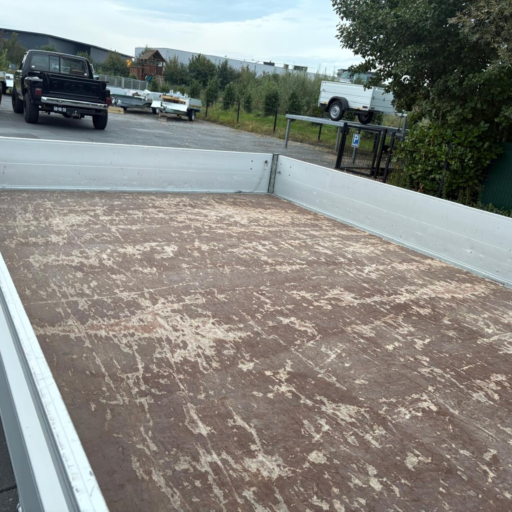 Hapert plateauwagen 405 x 220 cm