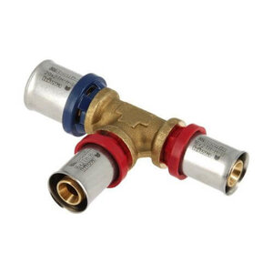 Bonfix Alu-Pers Verlopend T-Koppeling - Pers - 20x16x16