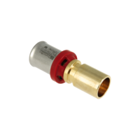Bonfix Bonfix Alu-Pers Insteekverloop - Pers - Messing - 16x15mm