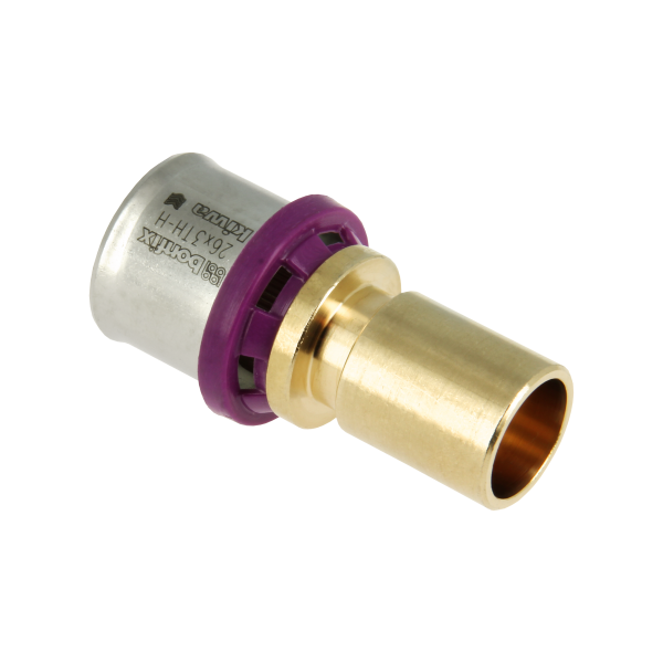 Bonfix Bonfix Alu-Pers Insteekverloop - Pers - Messing - 26x22mm