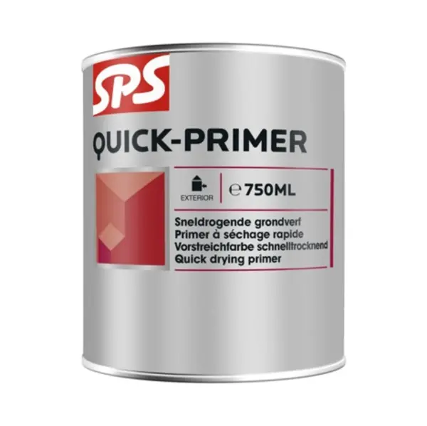 SPS SPS Quick-Primer - Terpentinebasis - Wit - 750ml