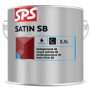 SPS Satin SB Zijdeglans Lak - RAL9010 - 2,5L