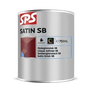 SPS Satin SB Zijdeglans Lak - RAL9001 - 750ml