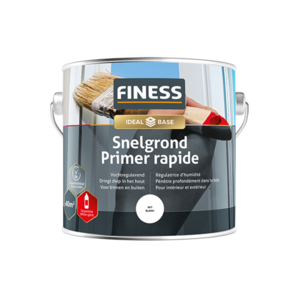 Finess Snelgrond op Terpentinebasis - 750ml (Wit)