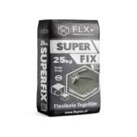 FLX+ FLX+ Superfix 120 C2TE Flexibele Tegellijm - Binnen & Buiten - Grijs - 25kg